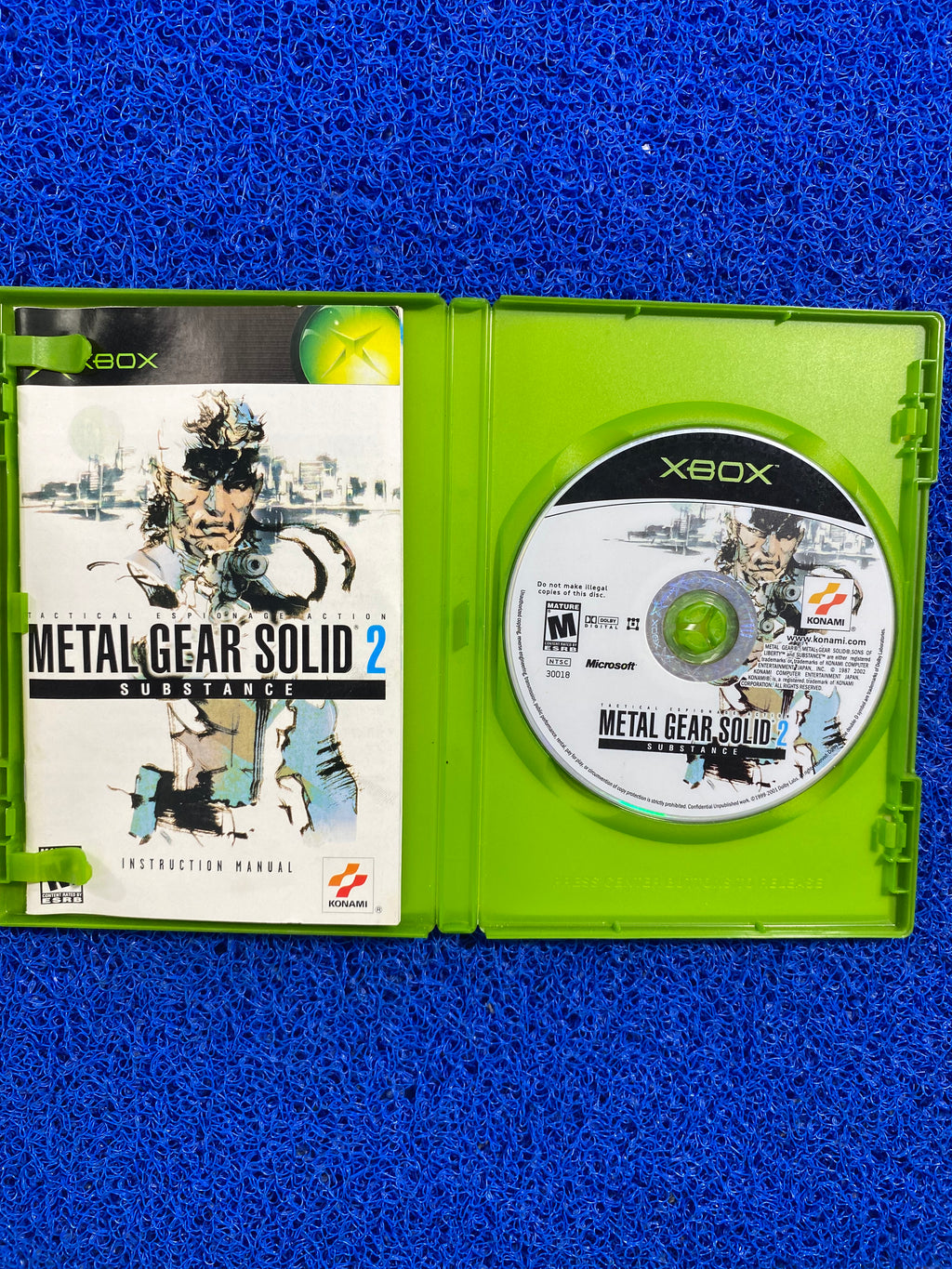 XBOX# Metal gear solid 2 (A)