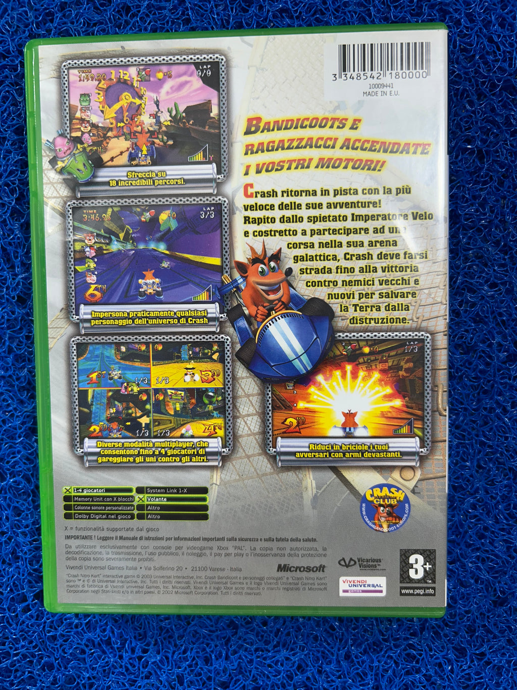 XBOX# Crash nitro kart (E)