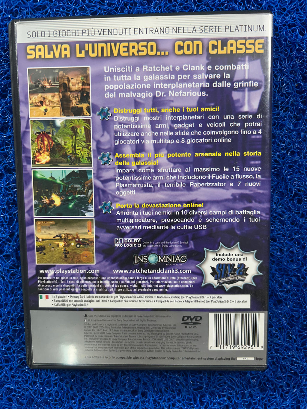PS2 Ratchet clank 3 (E)