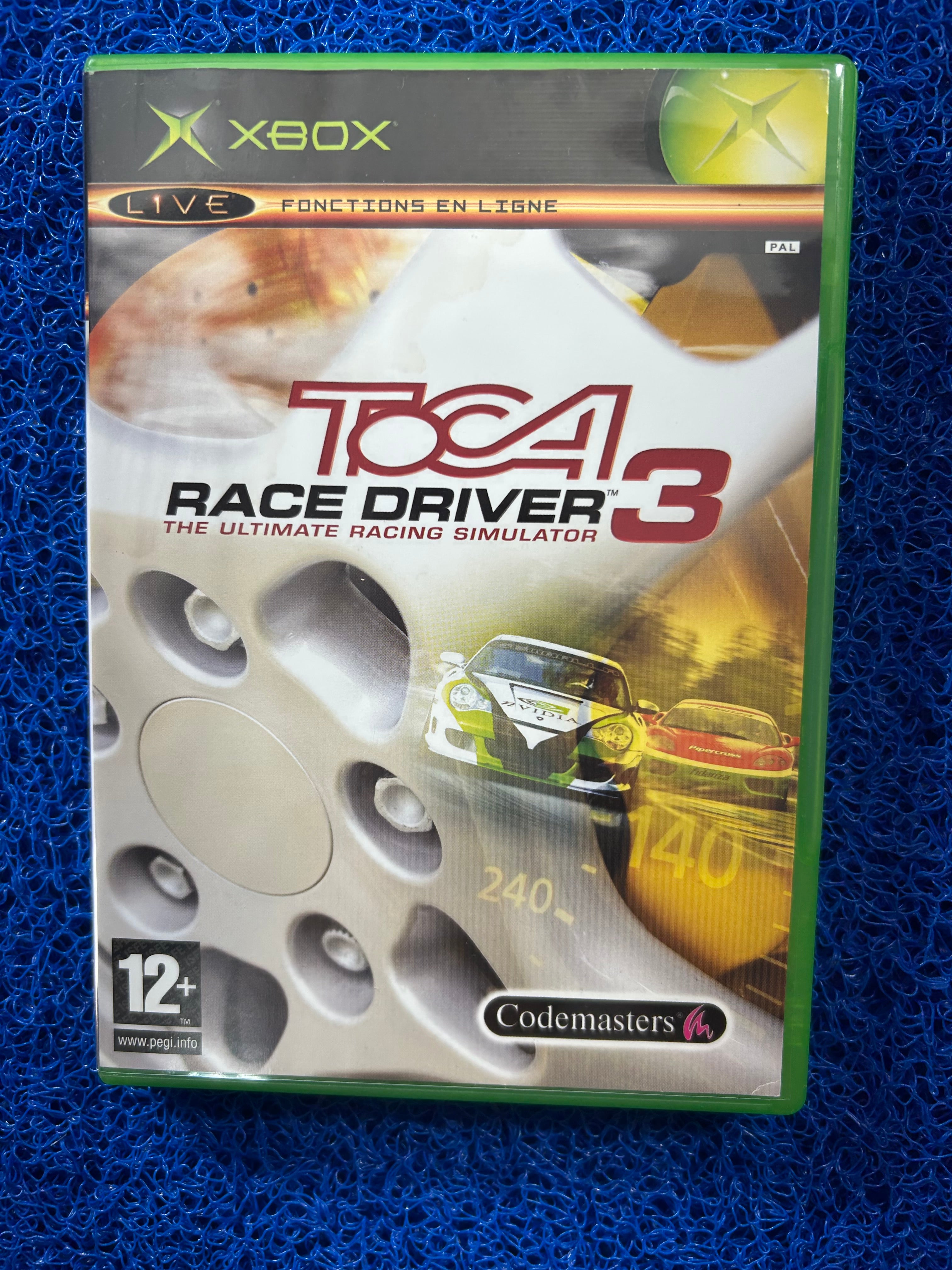 XBOX Toca race driver 3 (E)