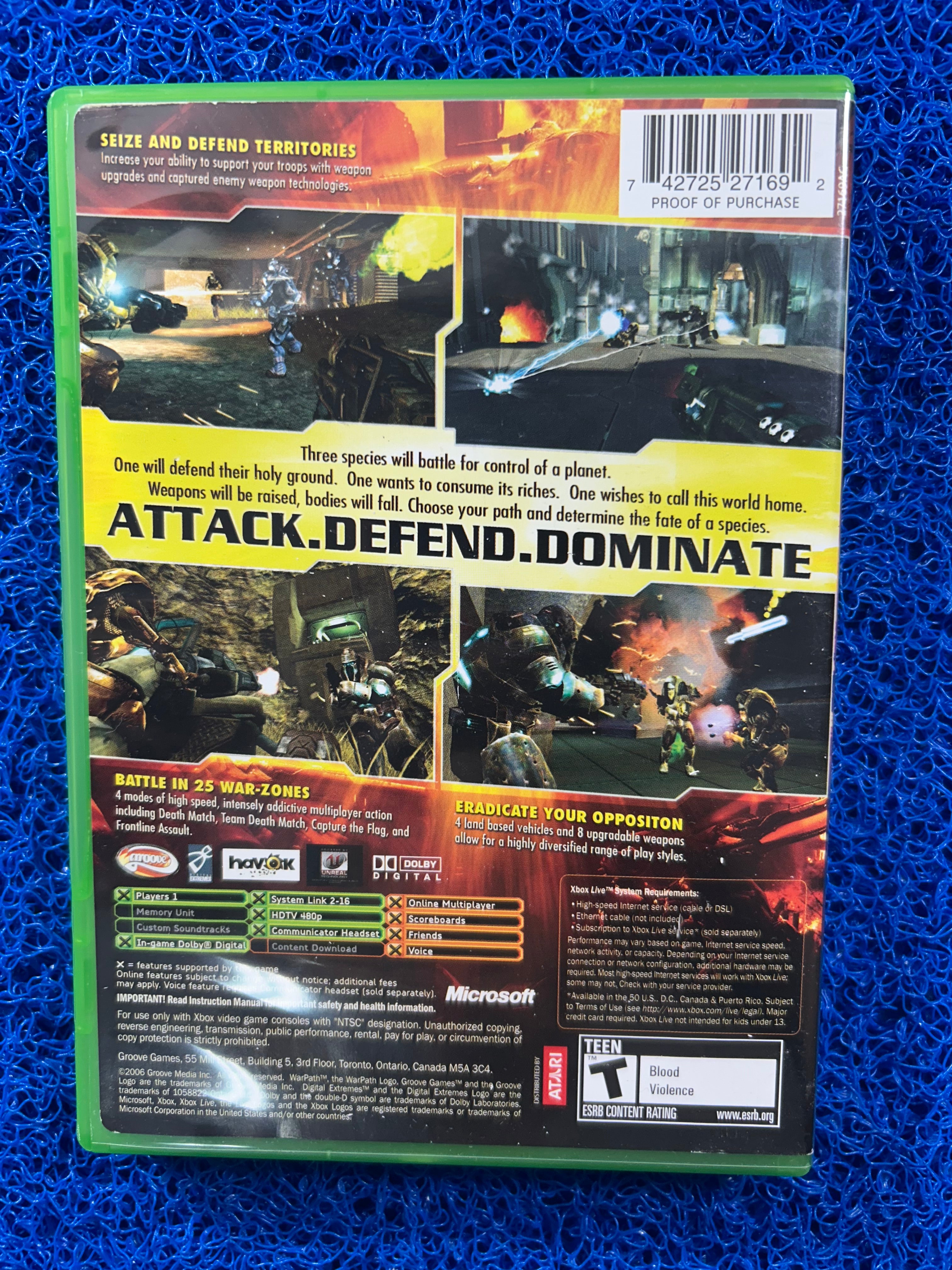 XBOX Warpath (A)