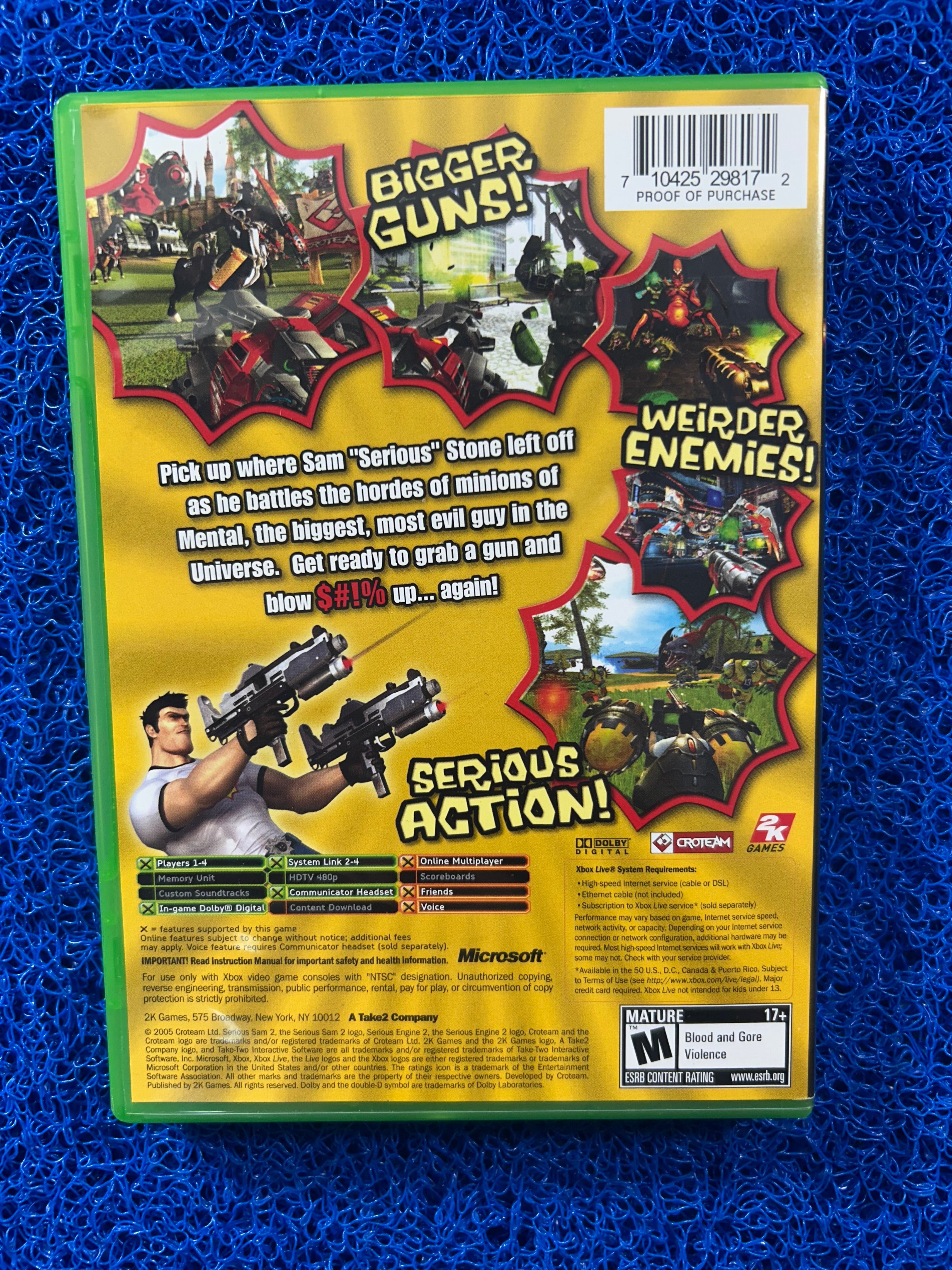 XBOX Serious sam II (A)
