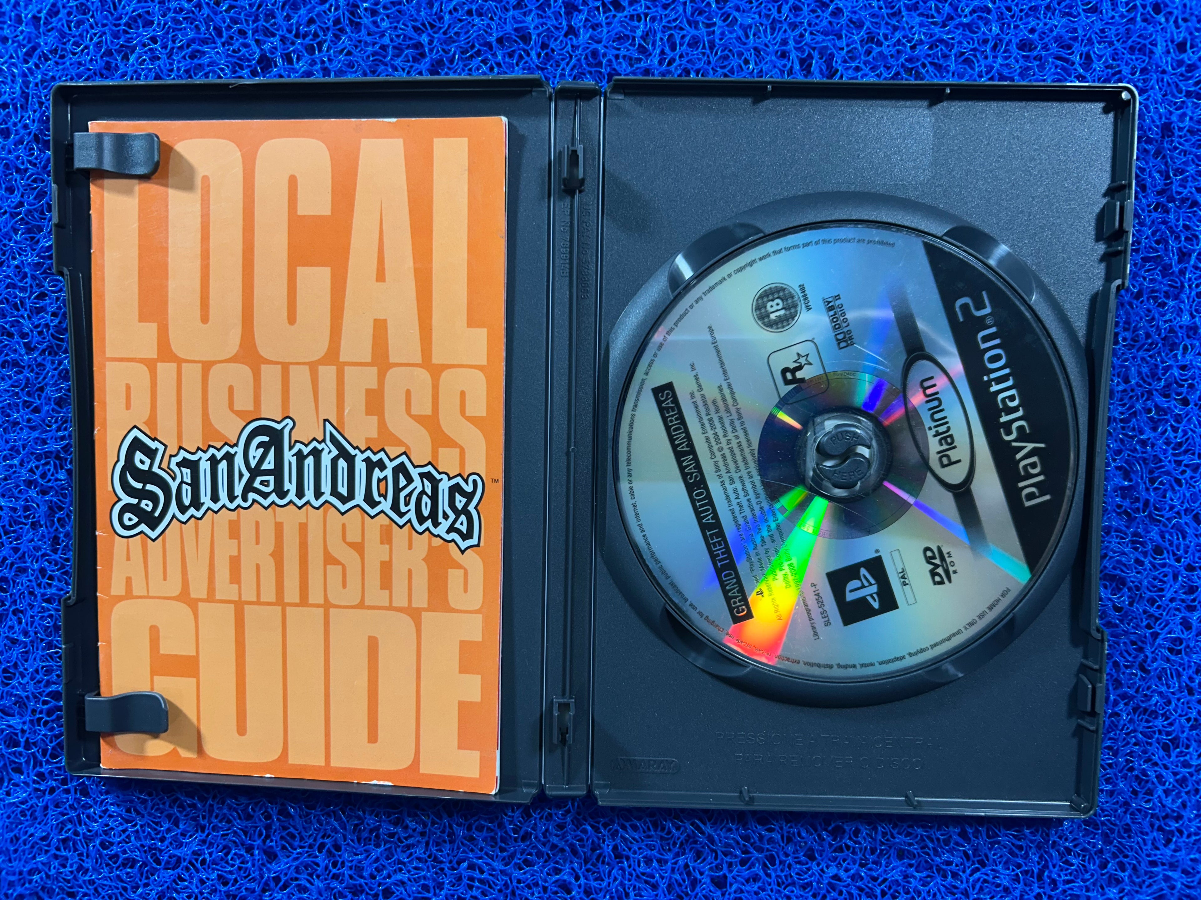 PS2 GTA San andreas (E)