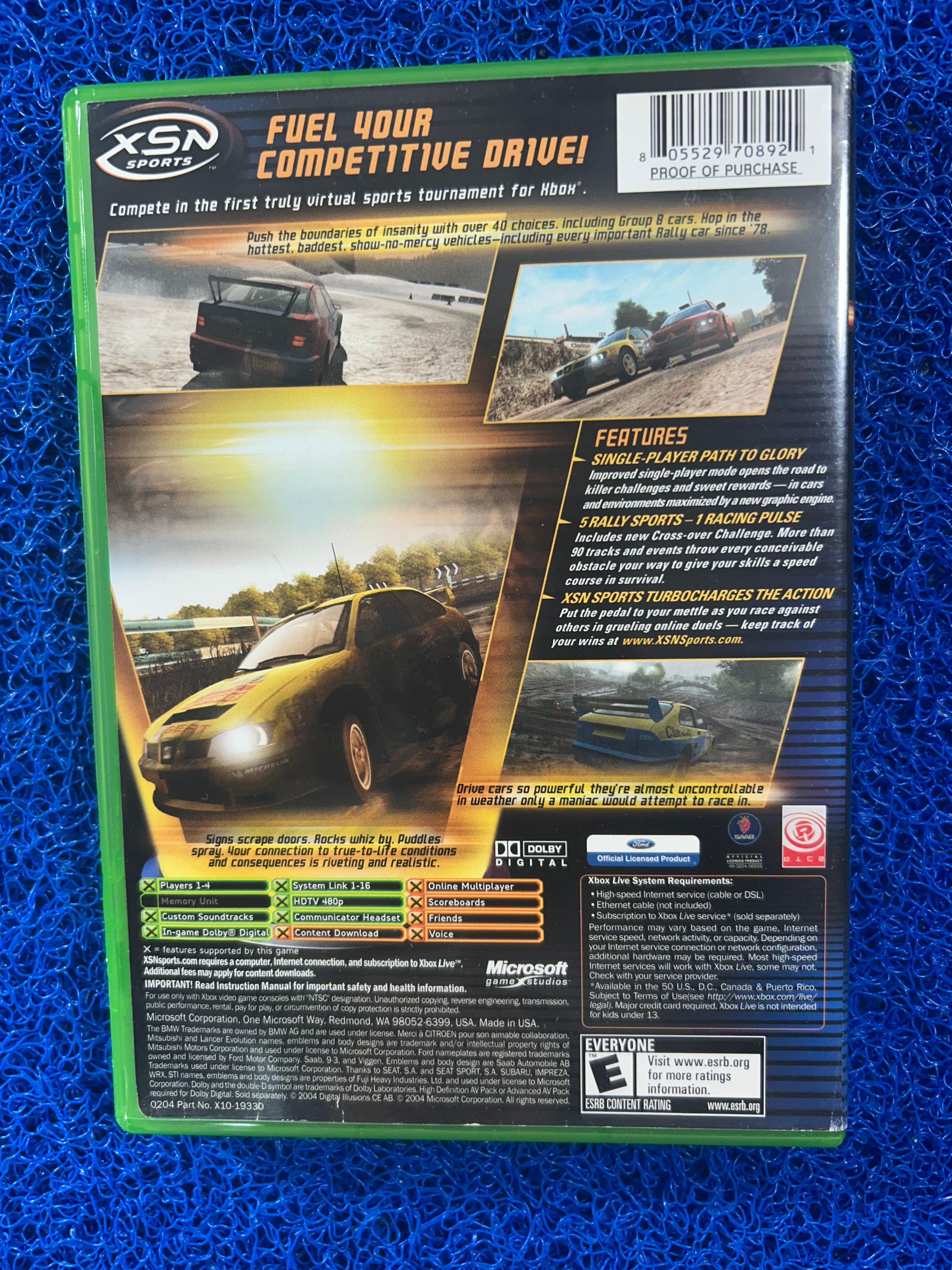 XBOX Ralli sports challenge (A)