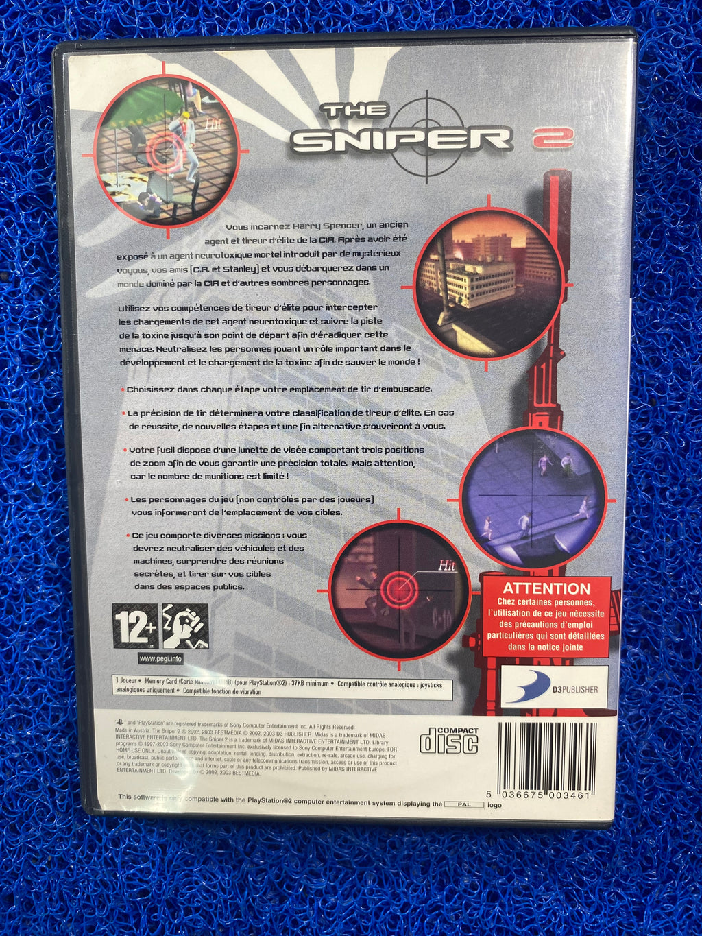 PS2# The sniper 2 (E)