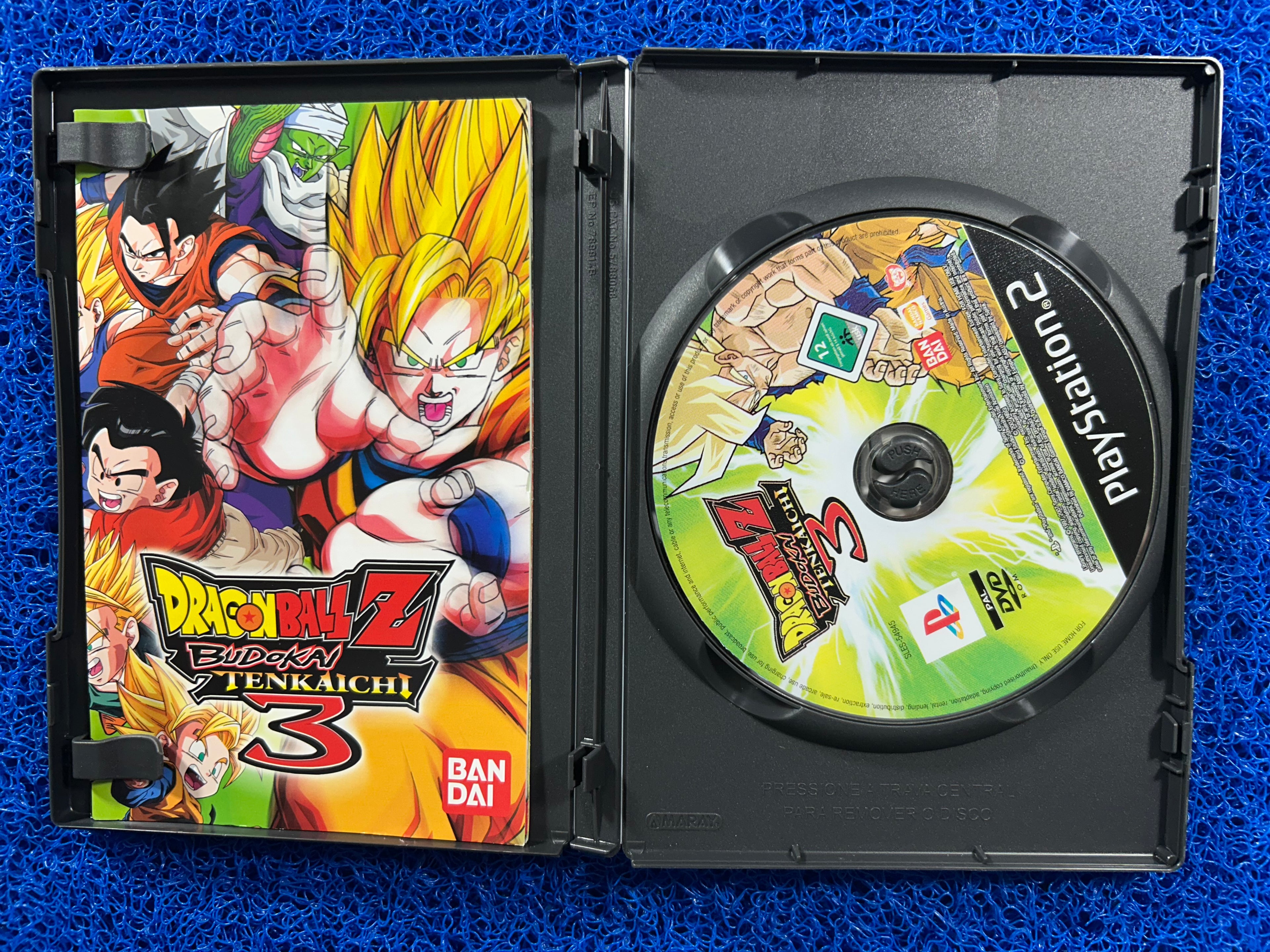 * PS2 Dragon ball z budokai tenkaichi 3 (E)