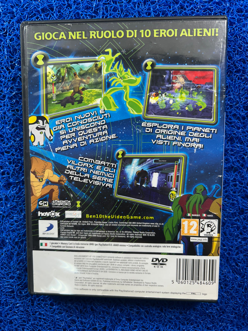 PS2 Ben 10 vilgax alien force attacks (E)
