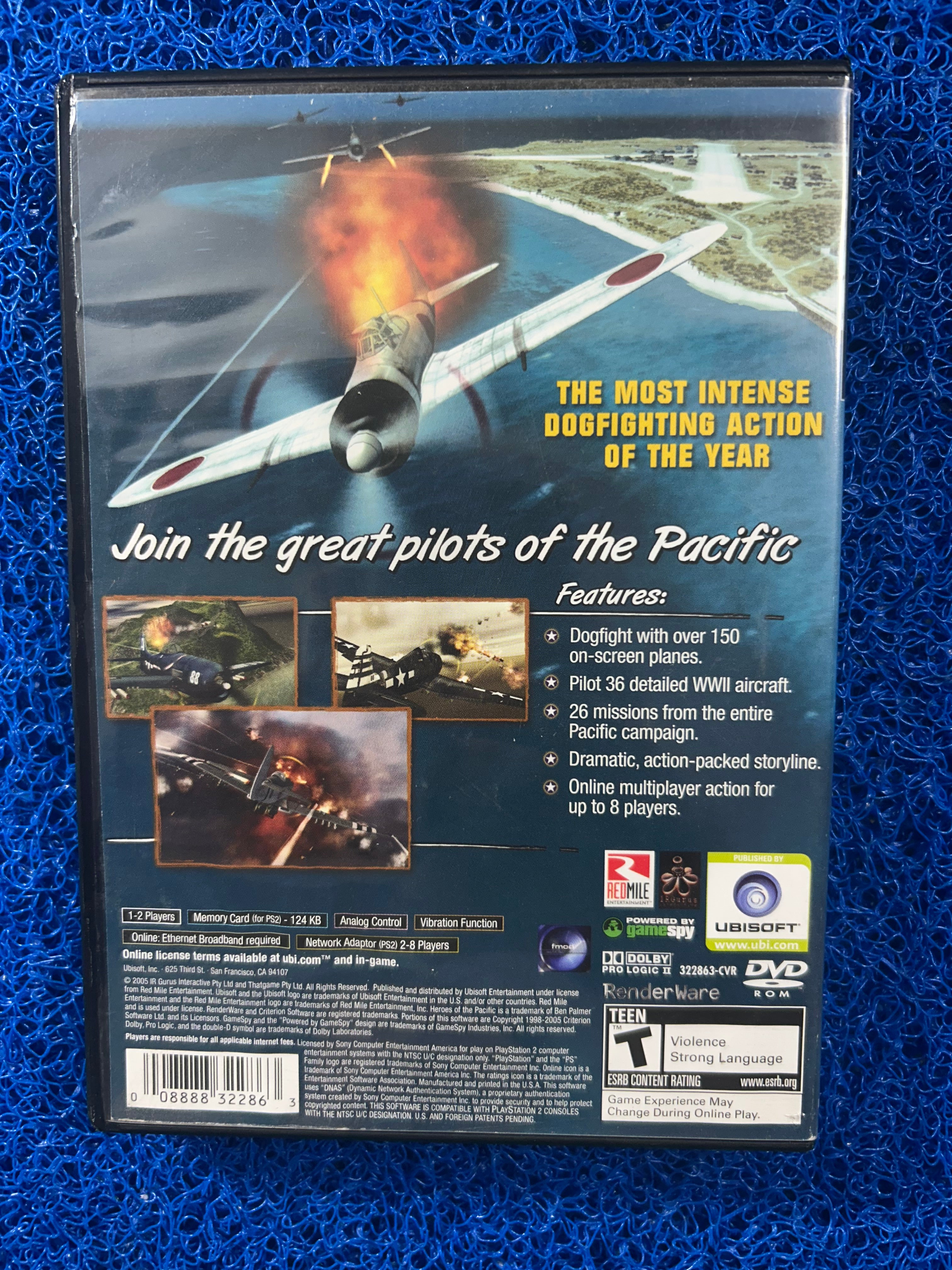 PS2# Heroes of the pacific (A)