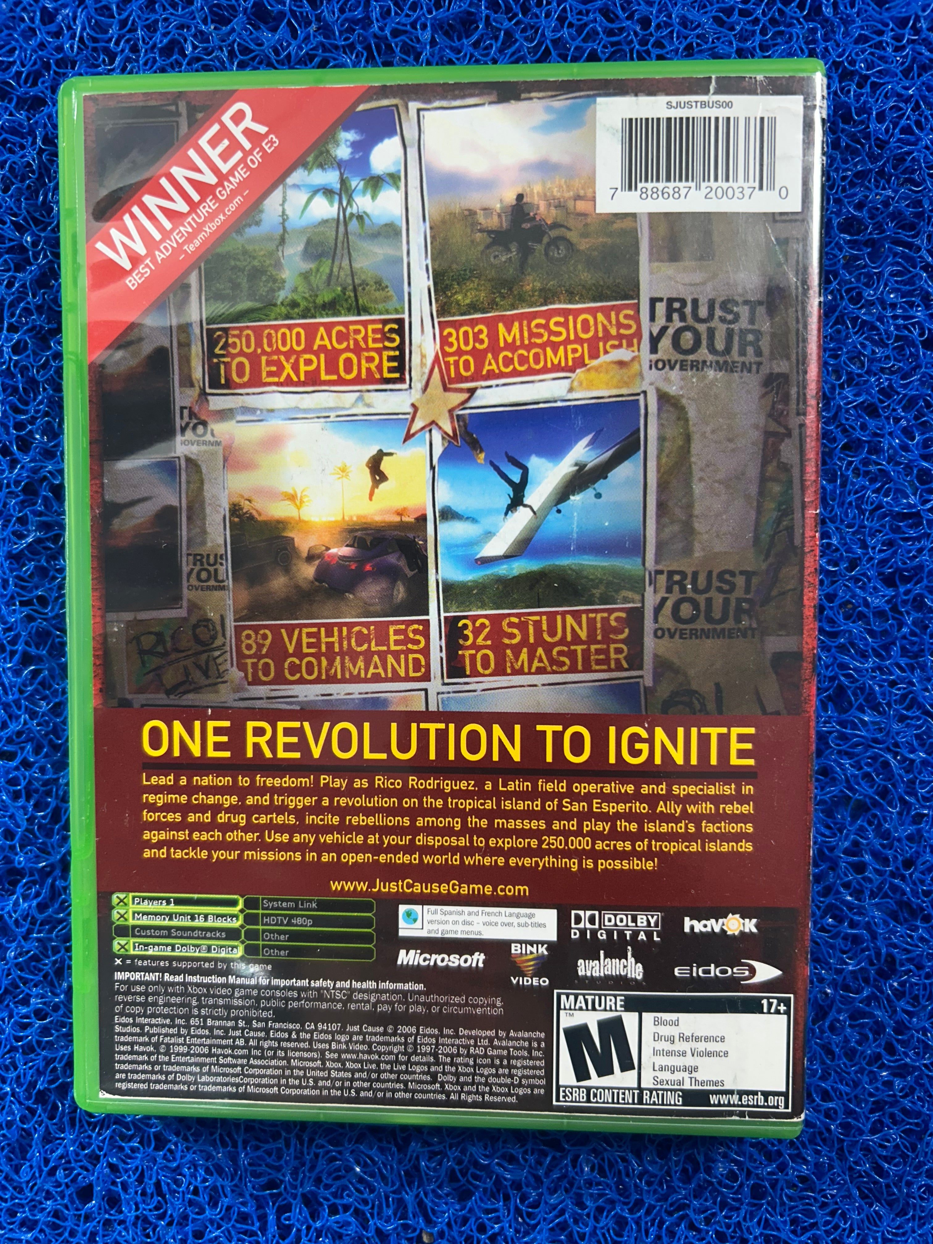 XBOX Just cause (A)