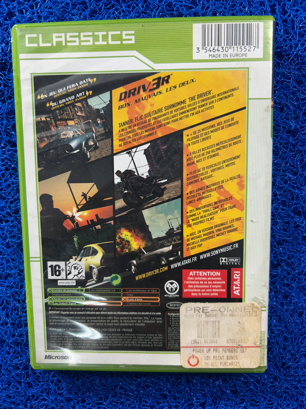 XBOX Driv3r (E)