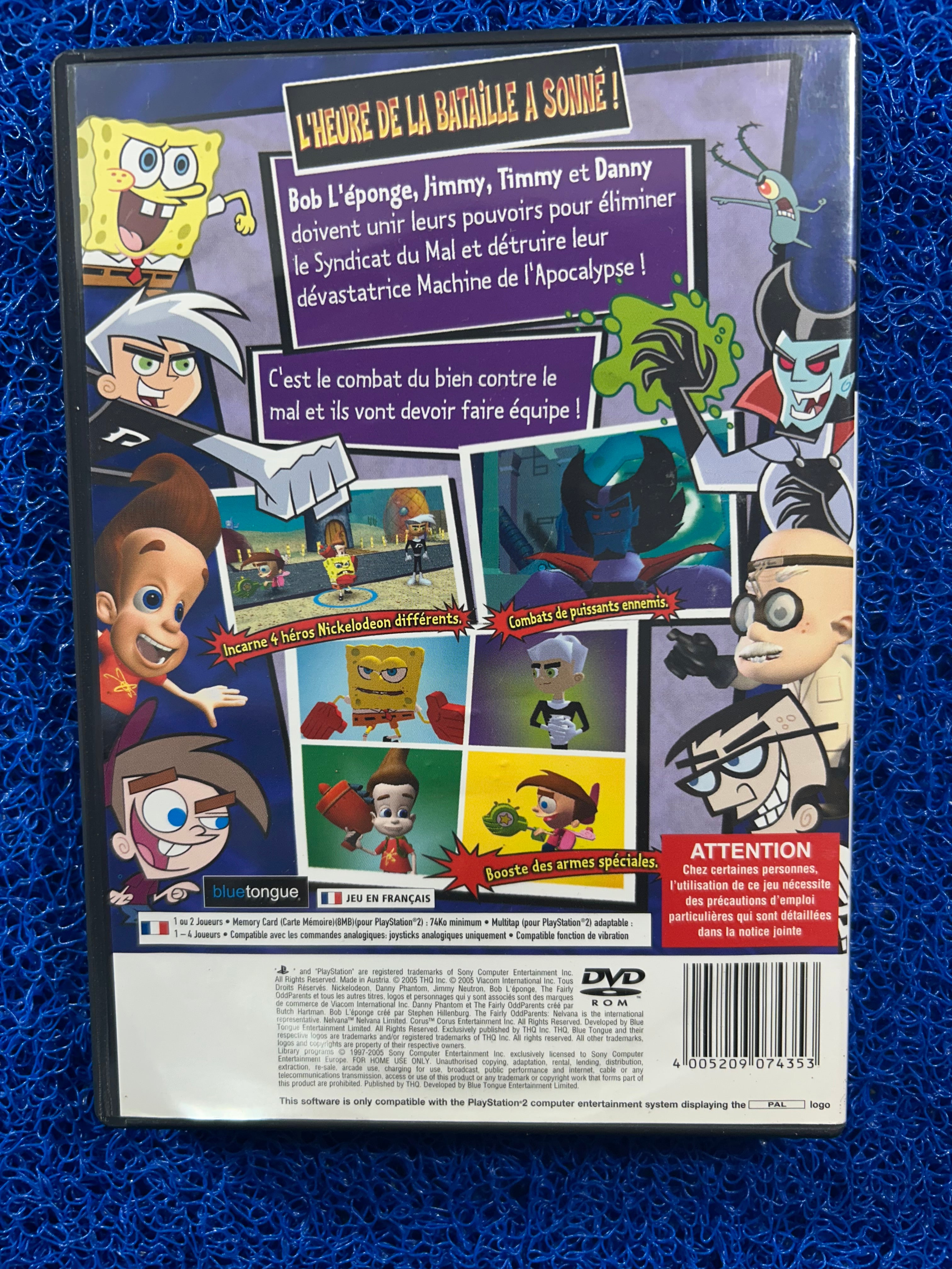 PS2 Spongebob squarepants and friends unite (E)