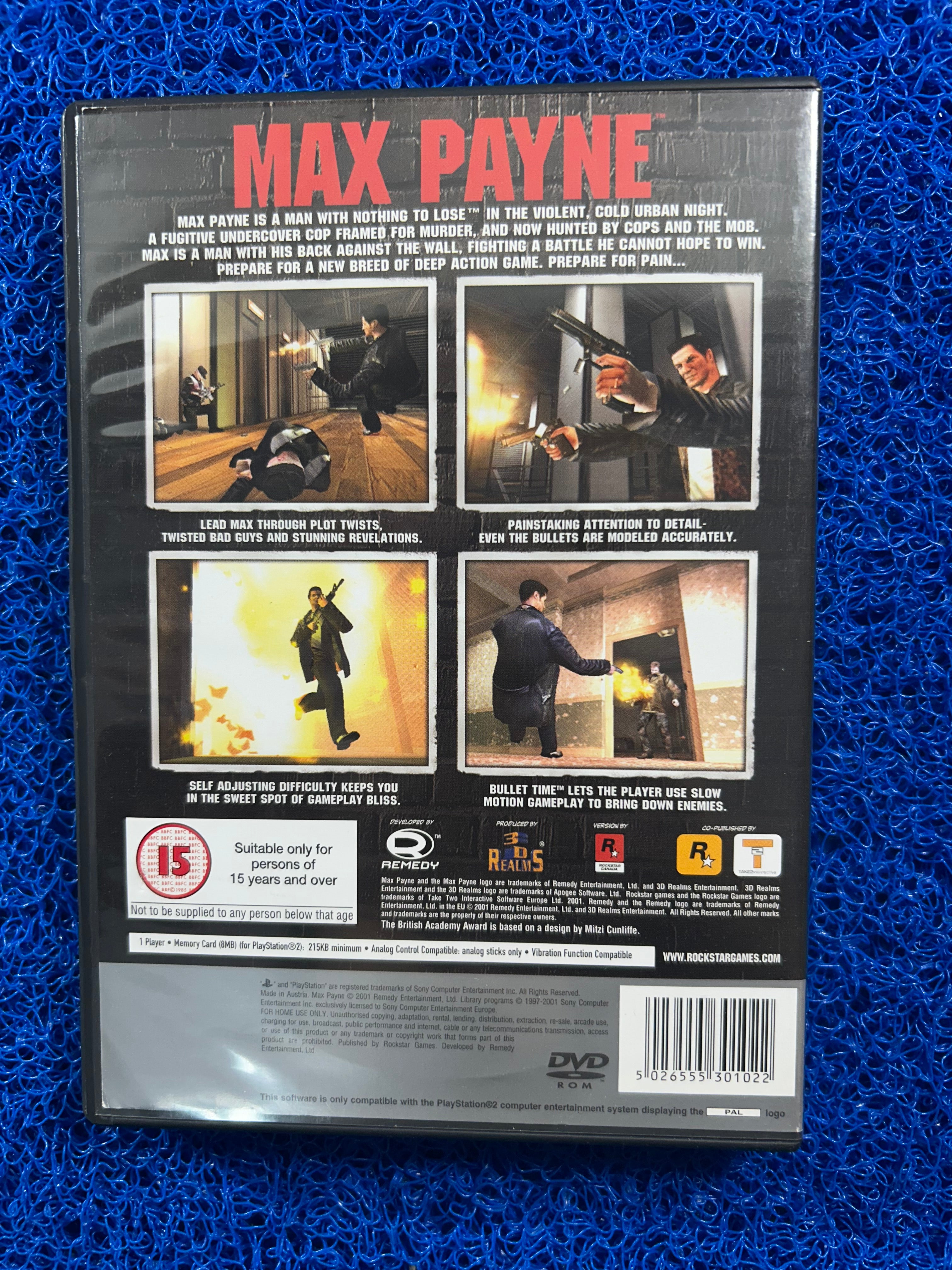 PS2 Max payne (E)