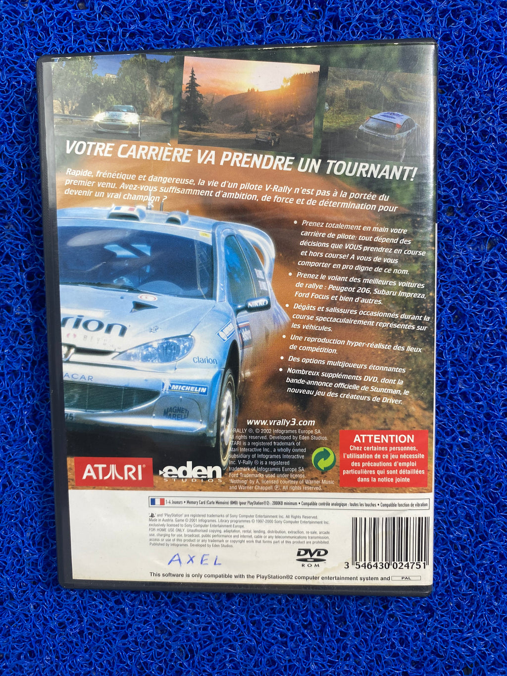 PS2# V Rally 3 (E)