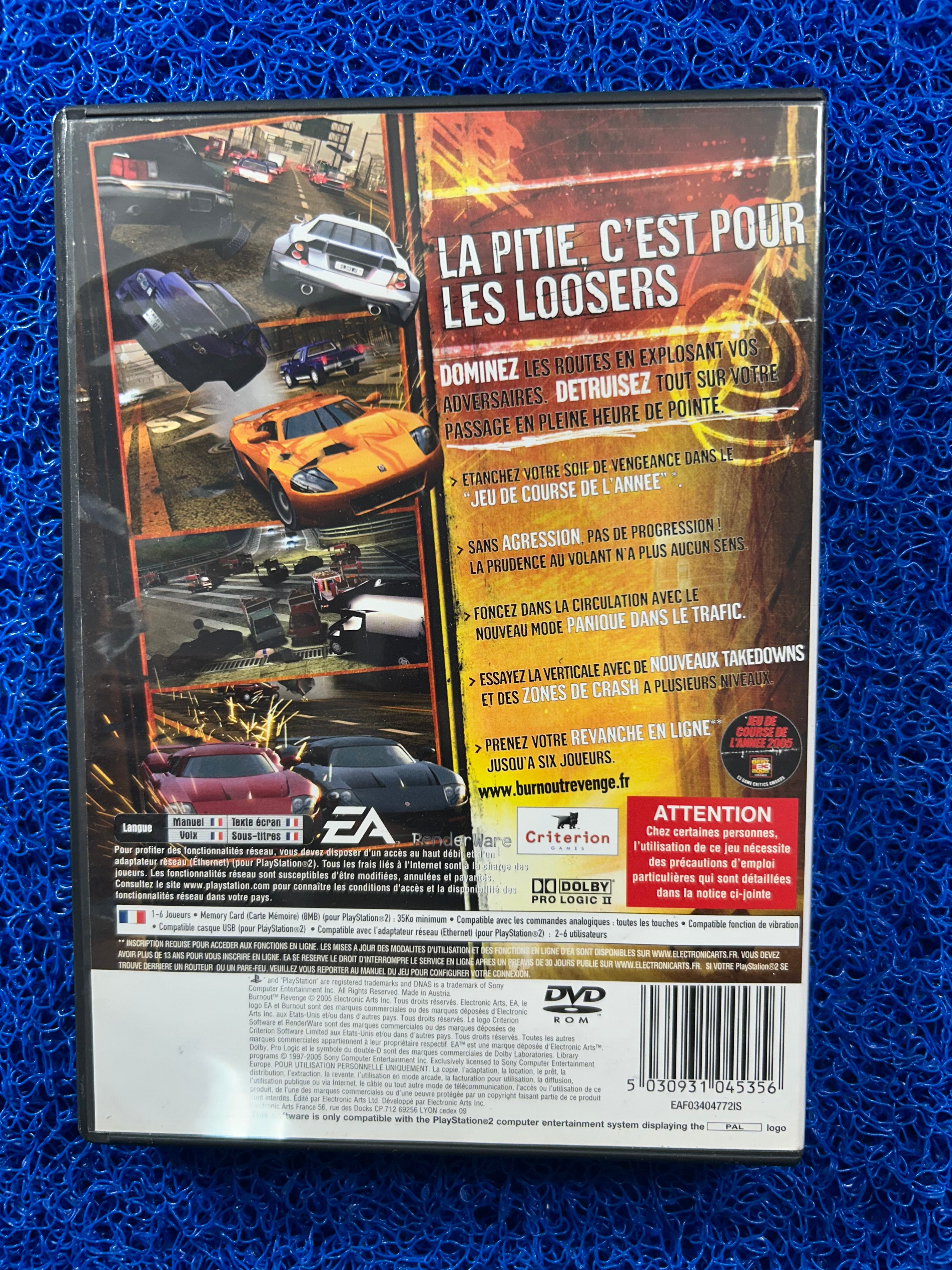 PS2 Burnout revenge (E)