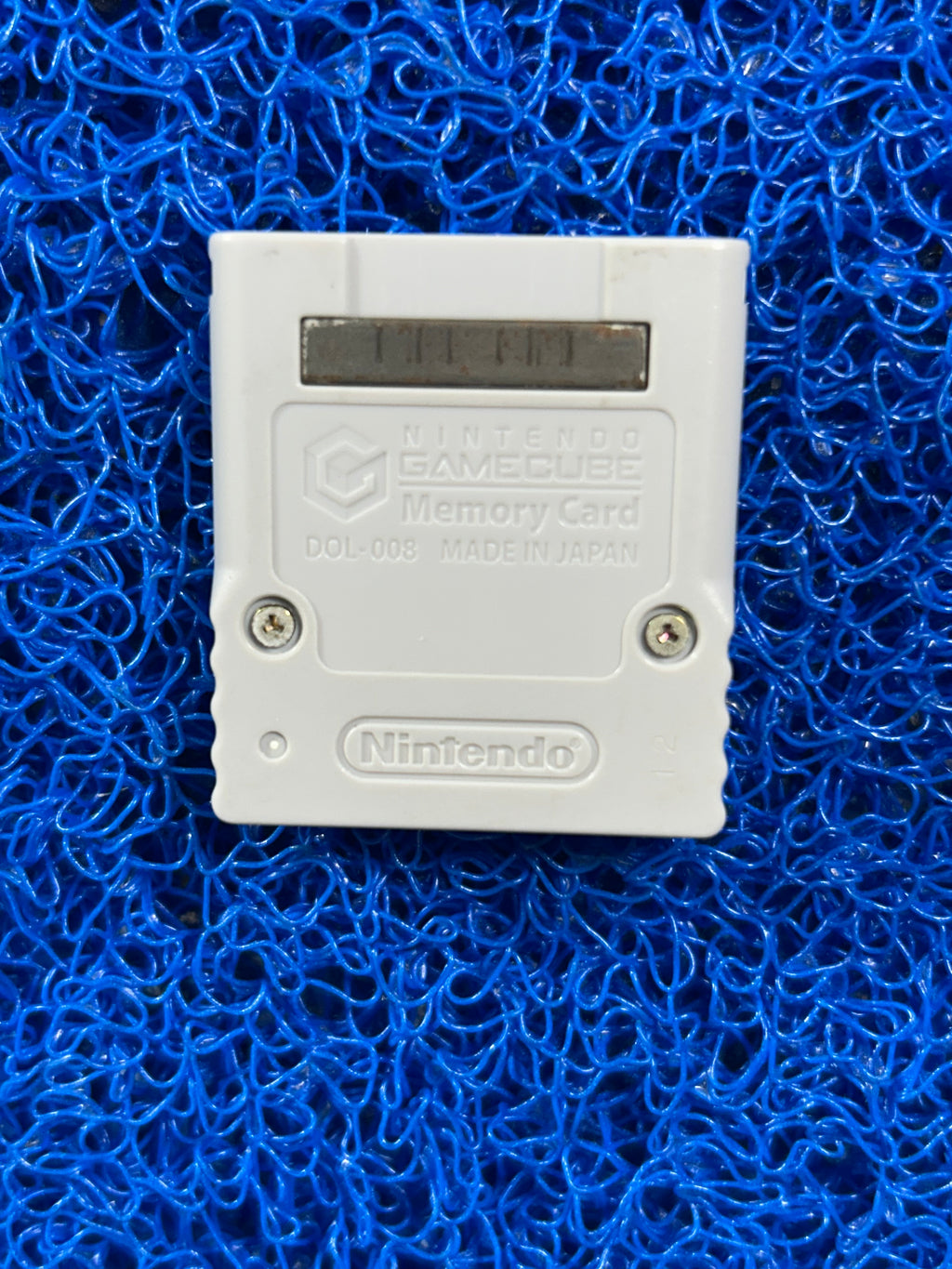 ACESSÓRIOS# GAMECUBE Memory card cinza