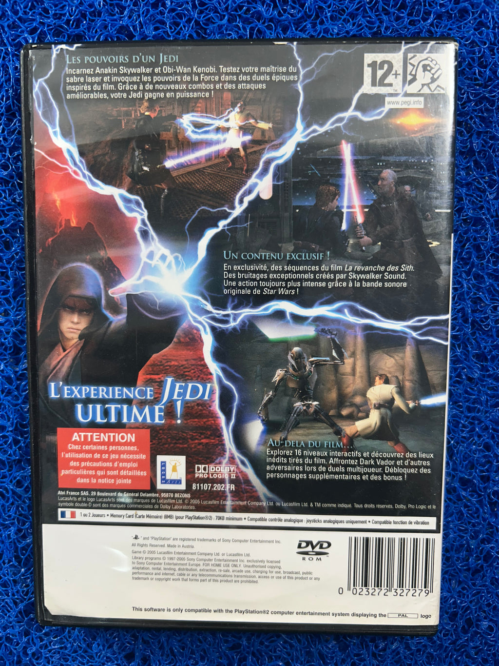 PS2 Star wars episode III the revenge of the sith (E)