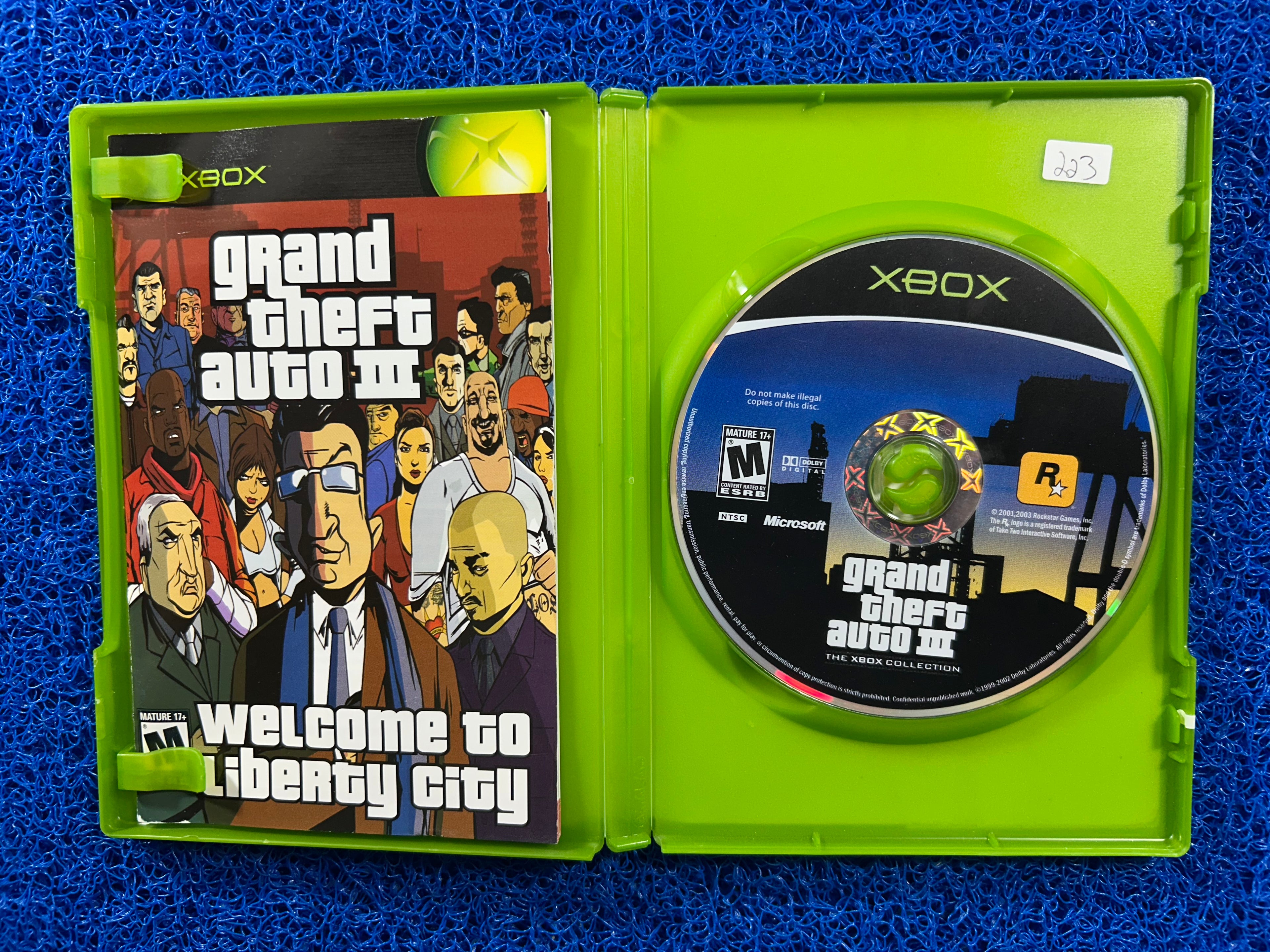 XBOX GTA III (A)