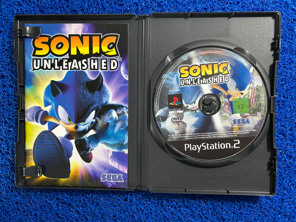 PS2 Sonic unleashed (E)