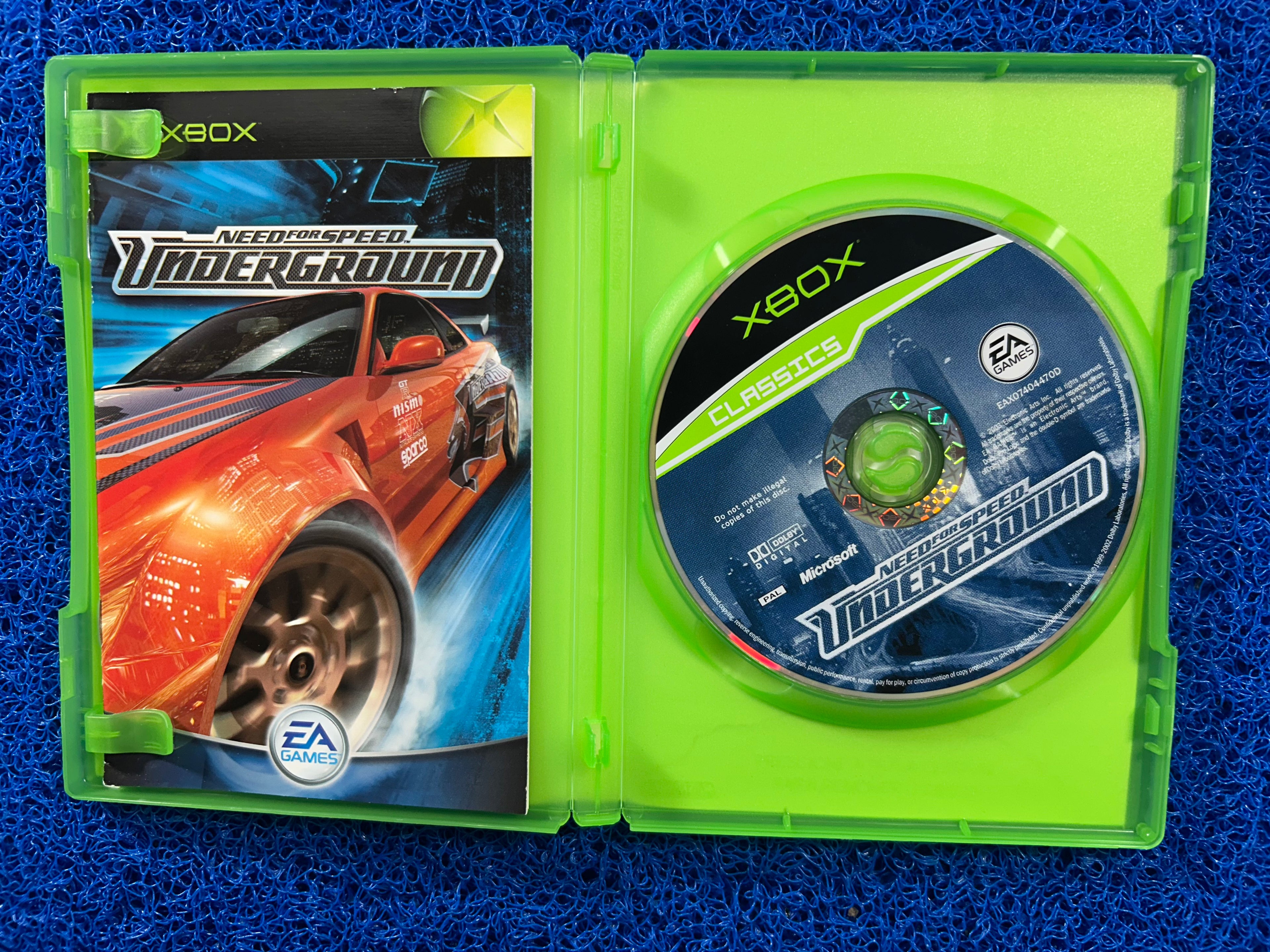 XBOX Need for speed underground (E)