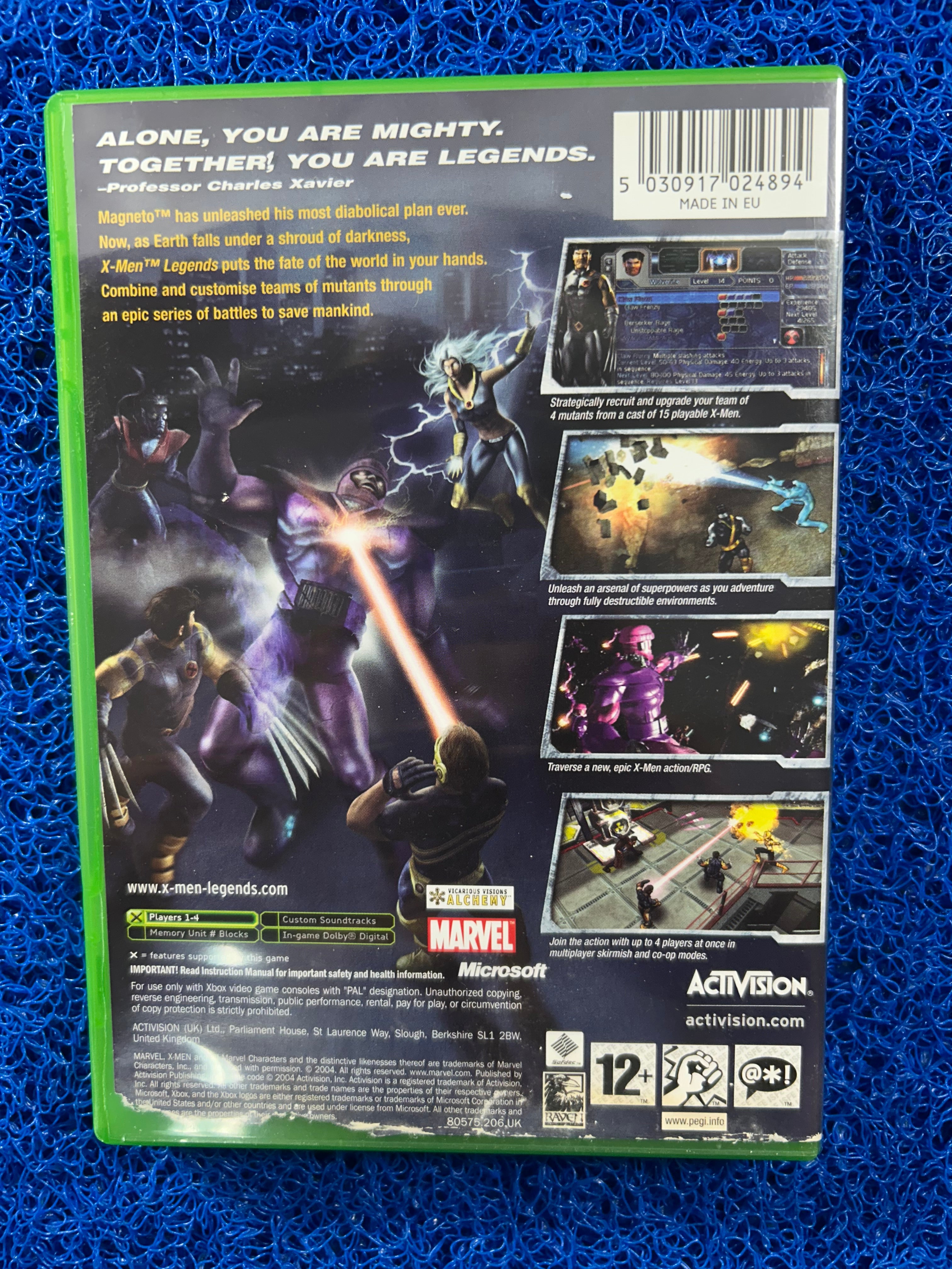 XBOX X-Men legends (E)