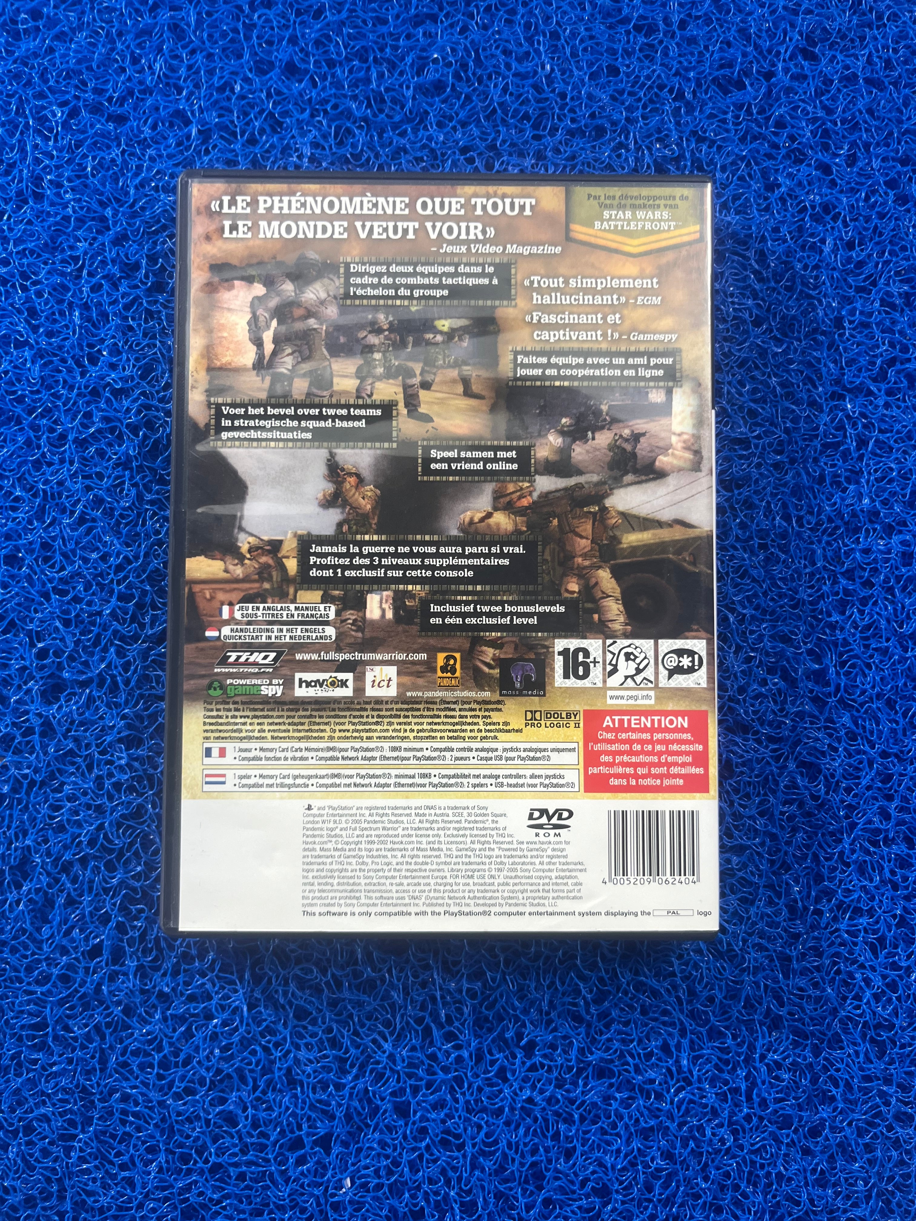PS2 Full Spectrum Warrior (E)