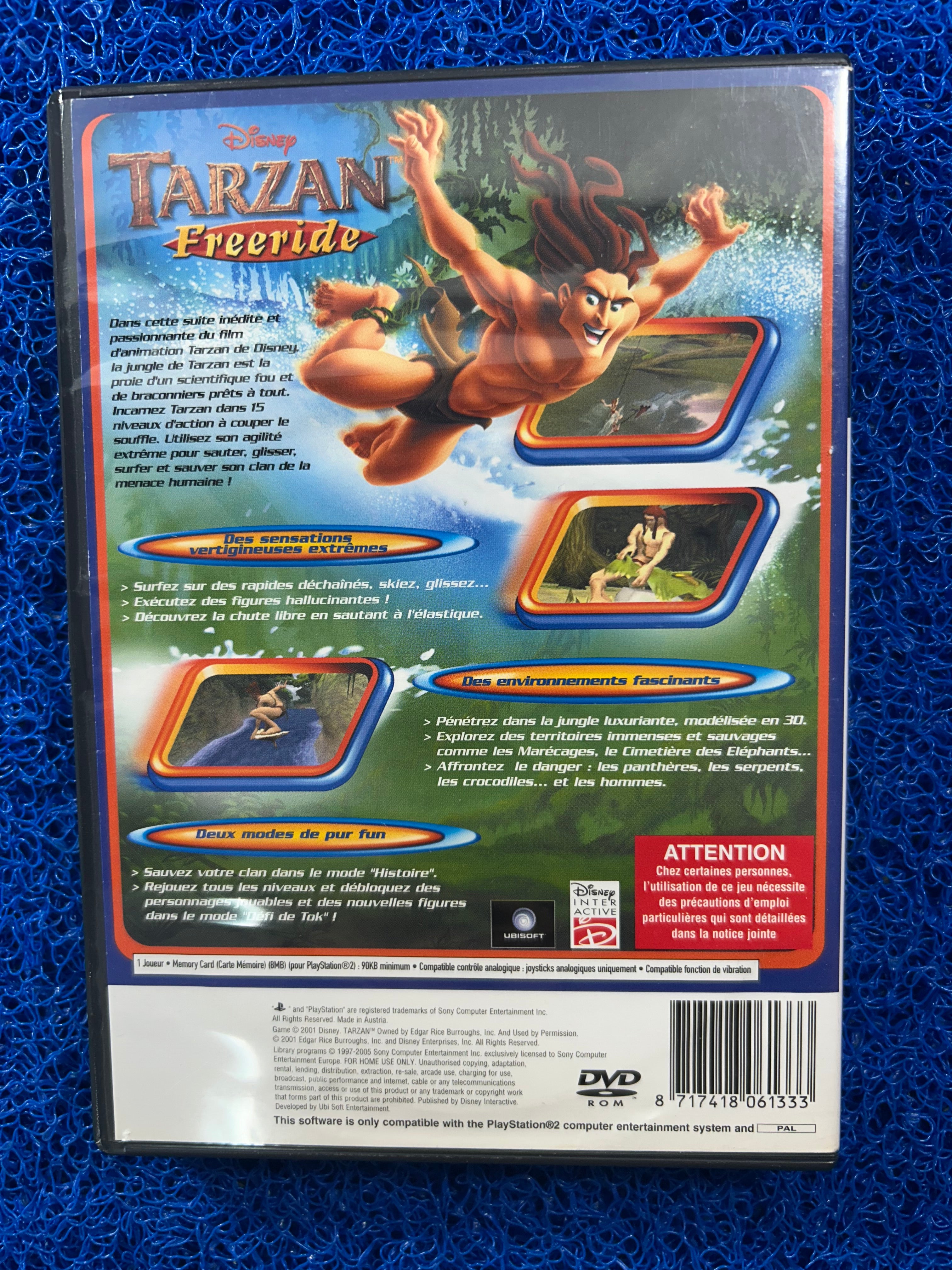 PS2 Tarzan freeride (E)