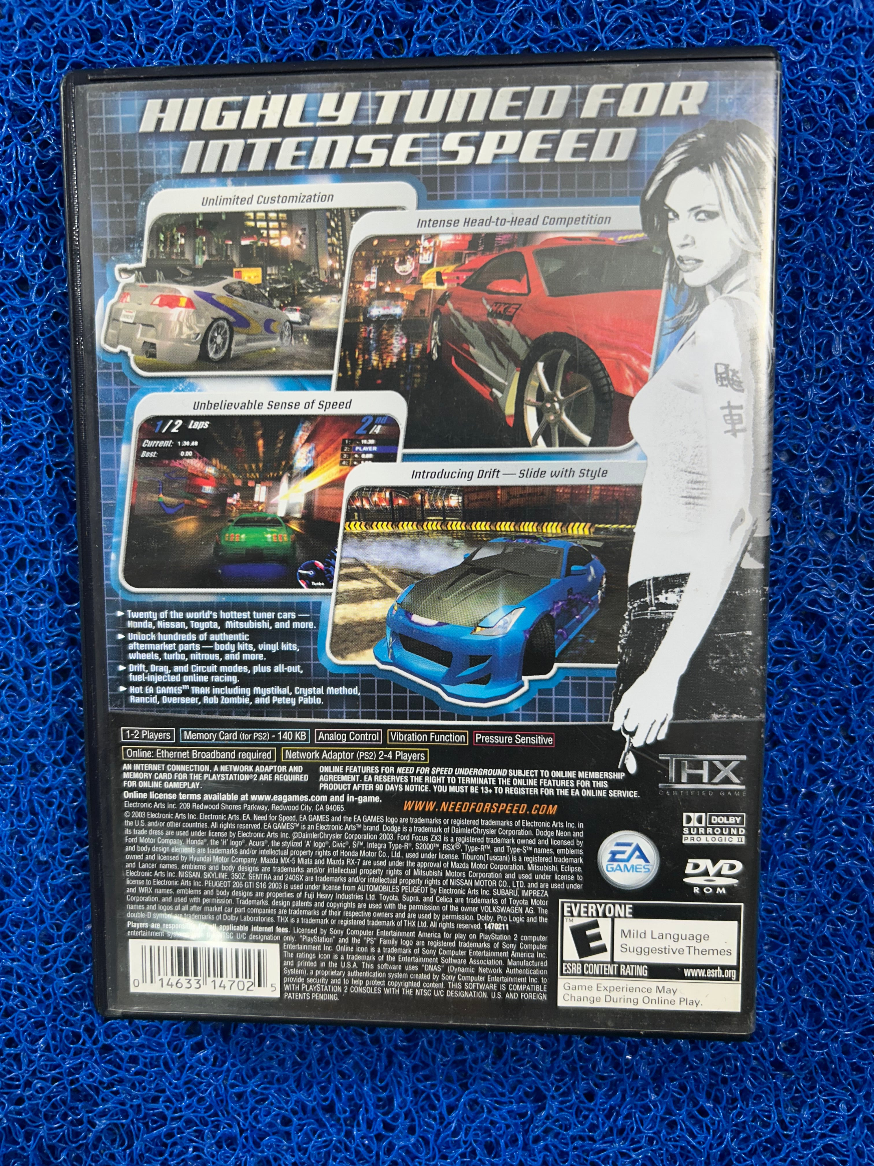 PS2# Need for speed underground (A)