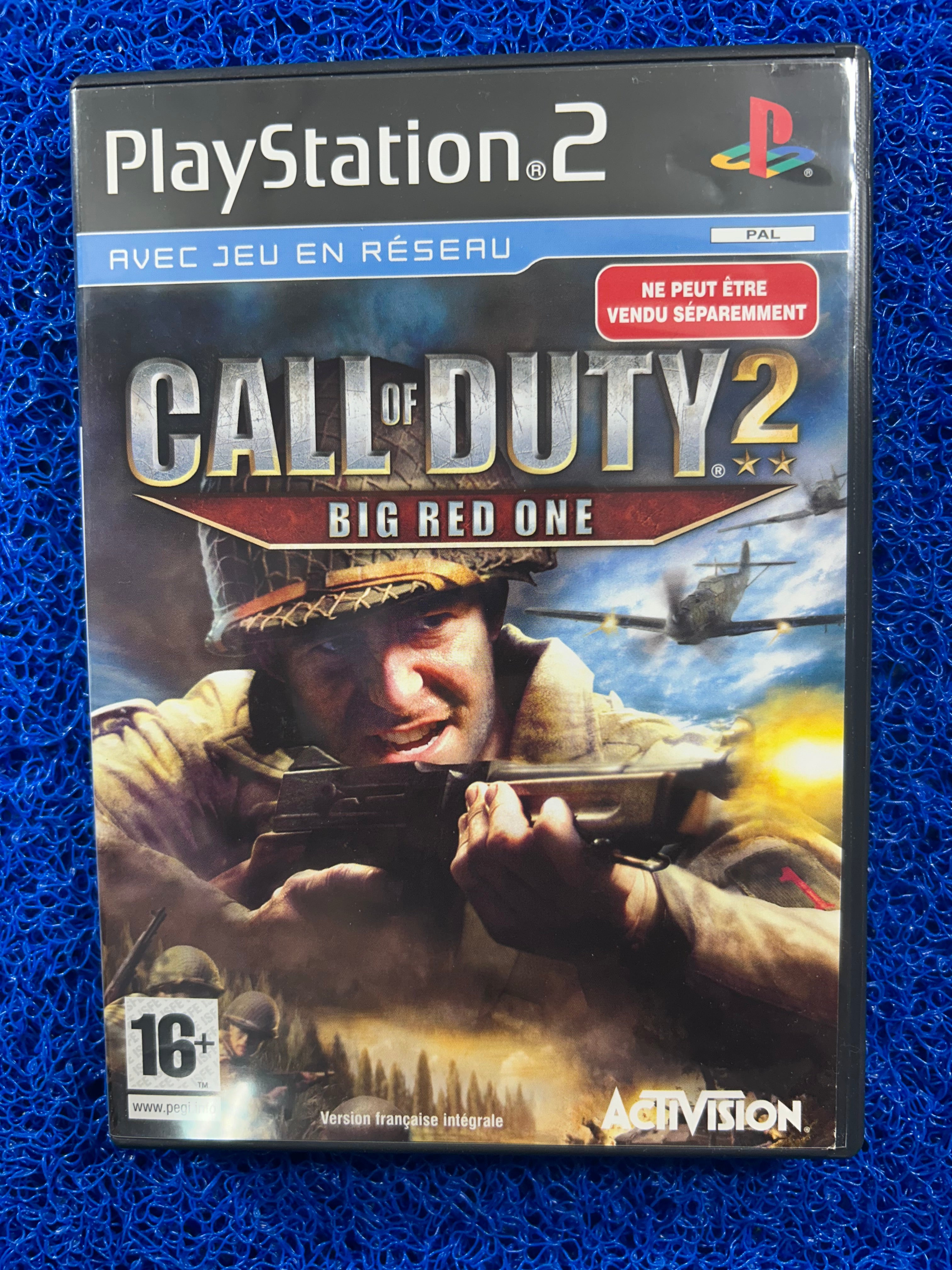 PS2 Call of duty 2 big red one (E)
