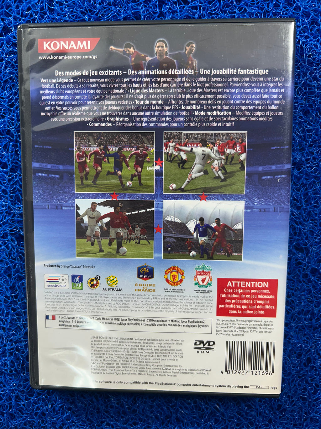 PS2 PES 2009 (E)