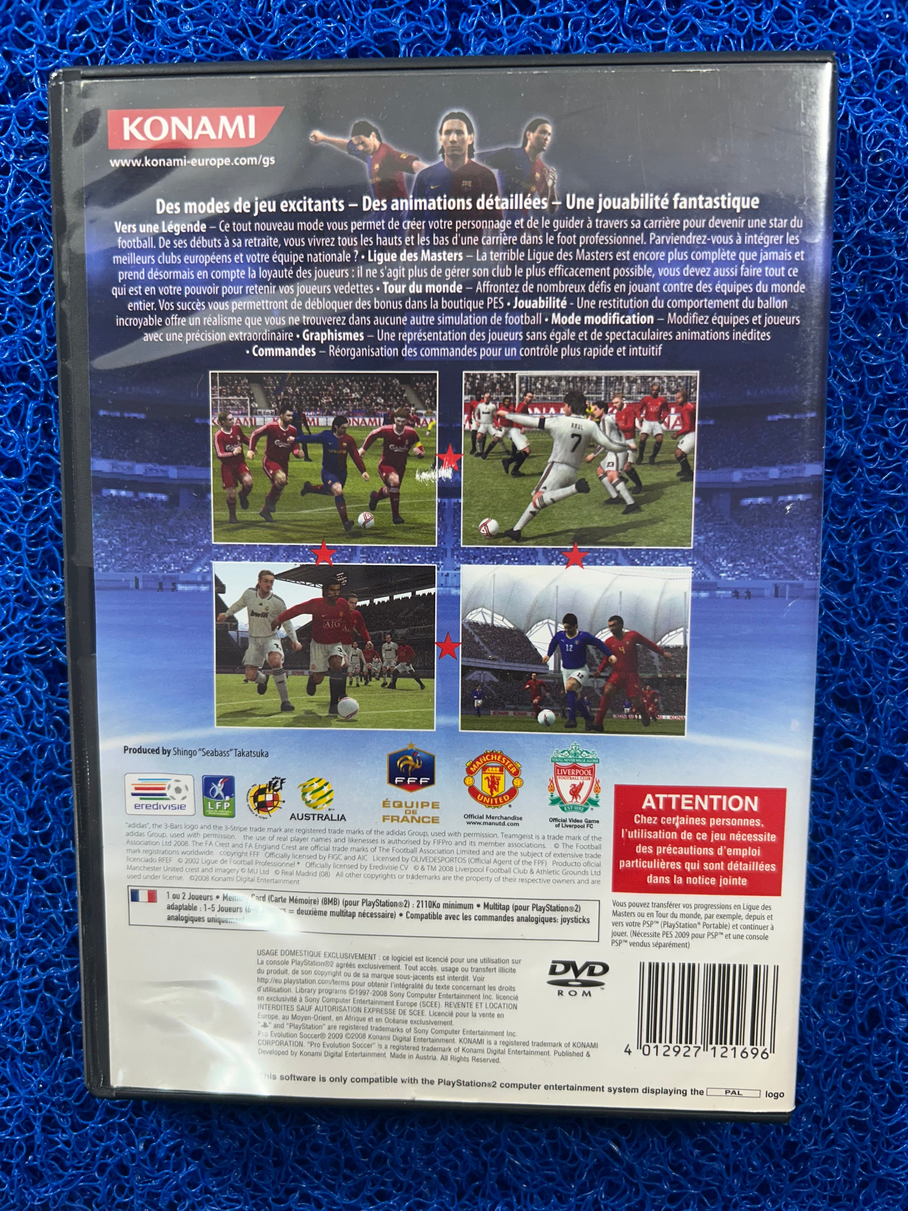 PS2 PES 2009 (E)