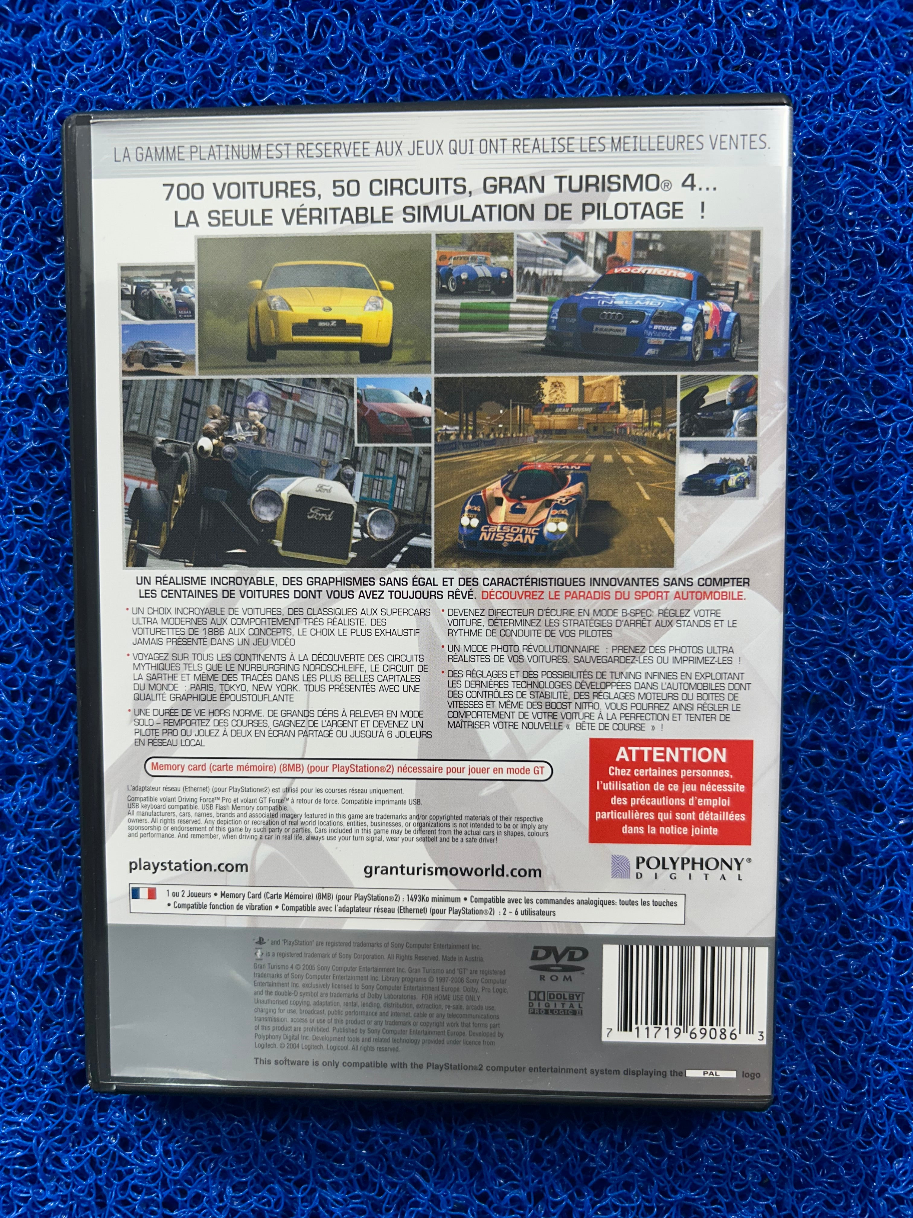 PS2 Gran turismo 4 (E)