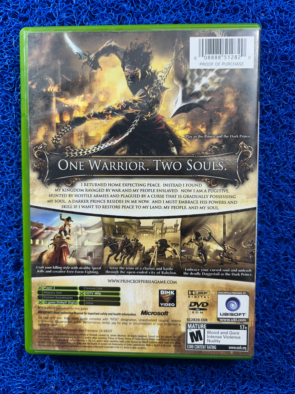 XBOX Prince of persia the two thrones (A)