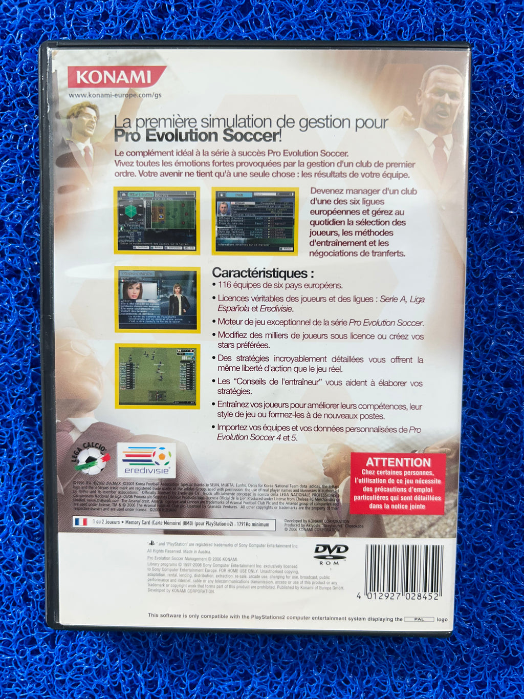 PS2 Pes management (E)