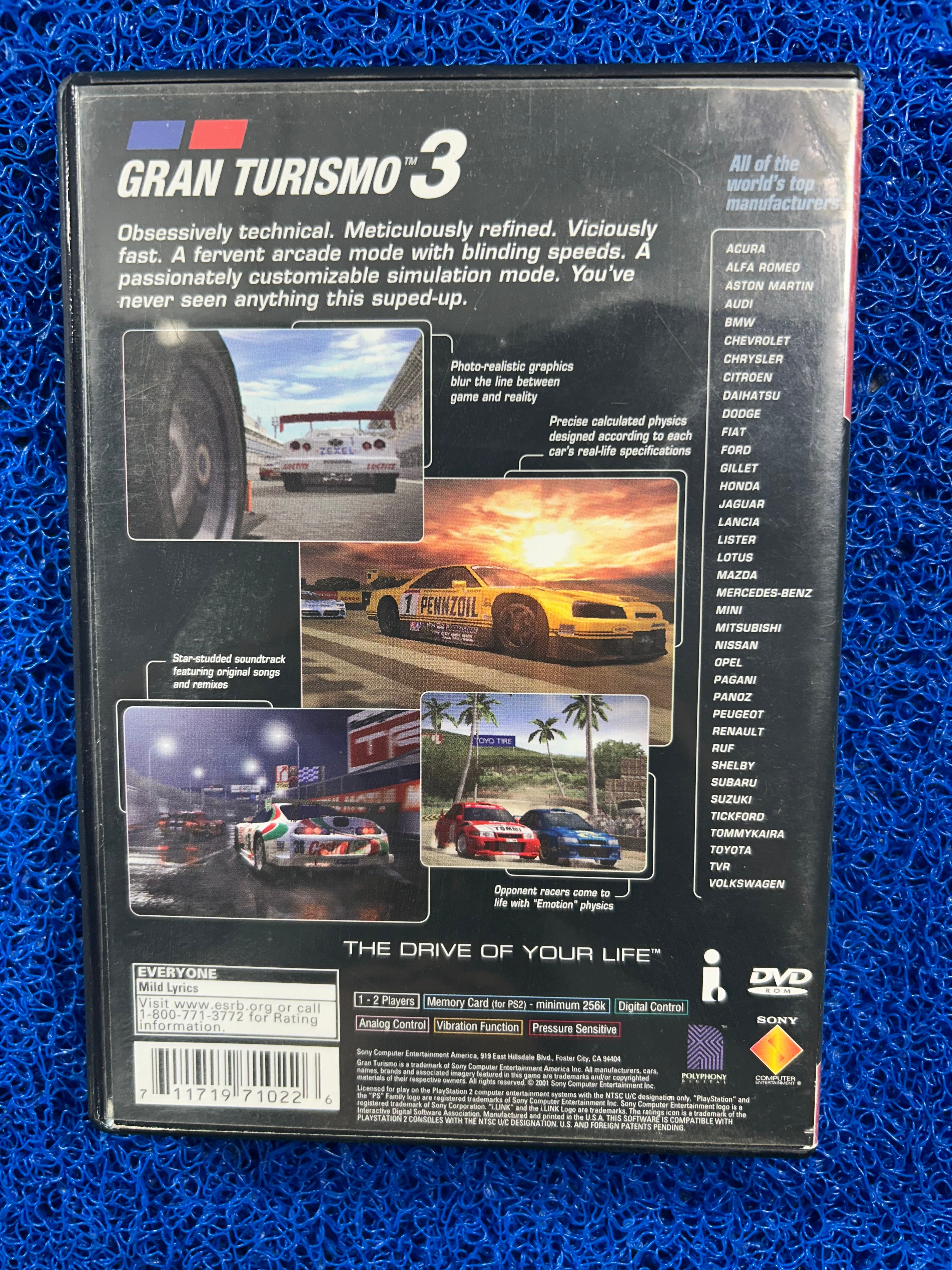 PS2# Gran turismo 3 (A)