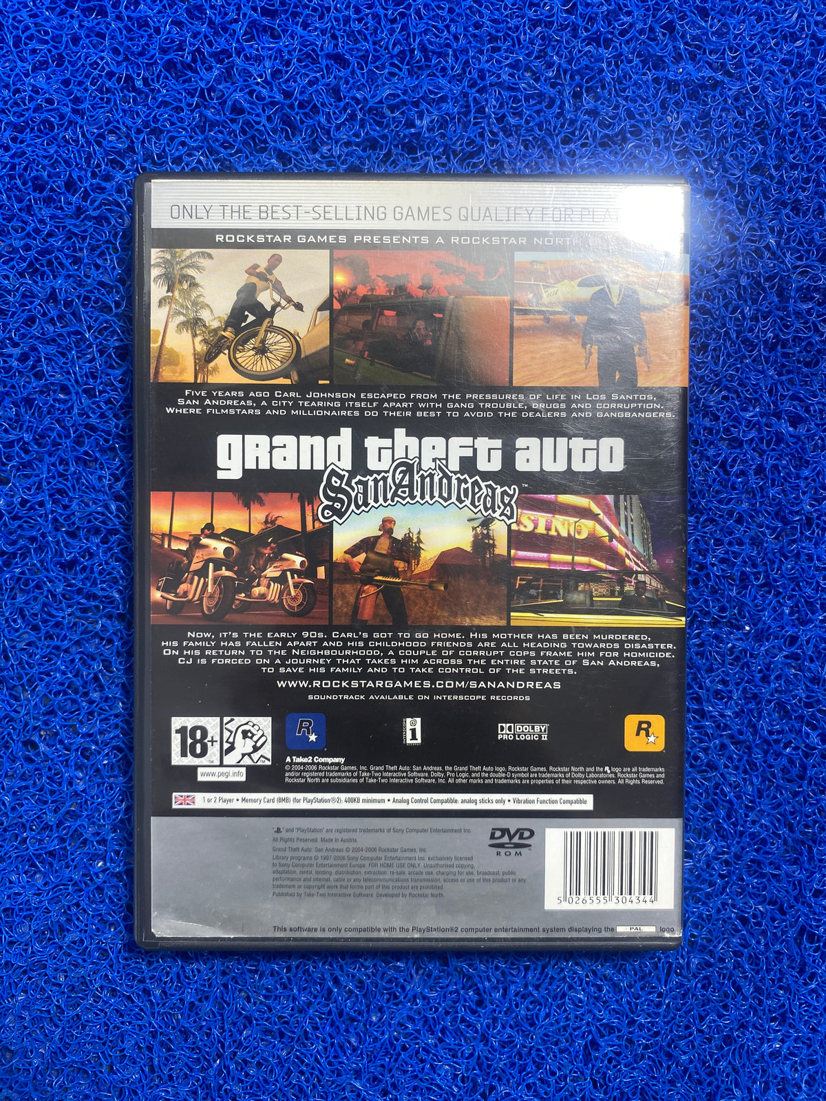 PS2# GTA SAN Andreas (E)