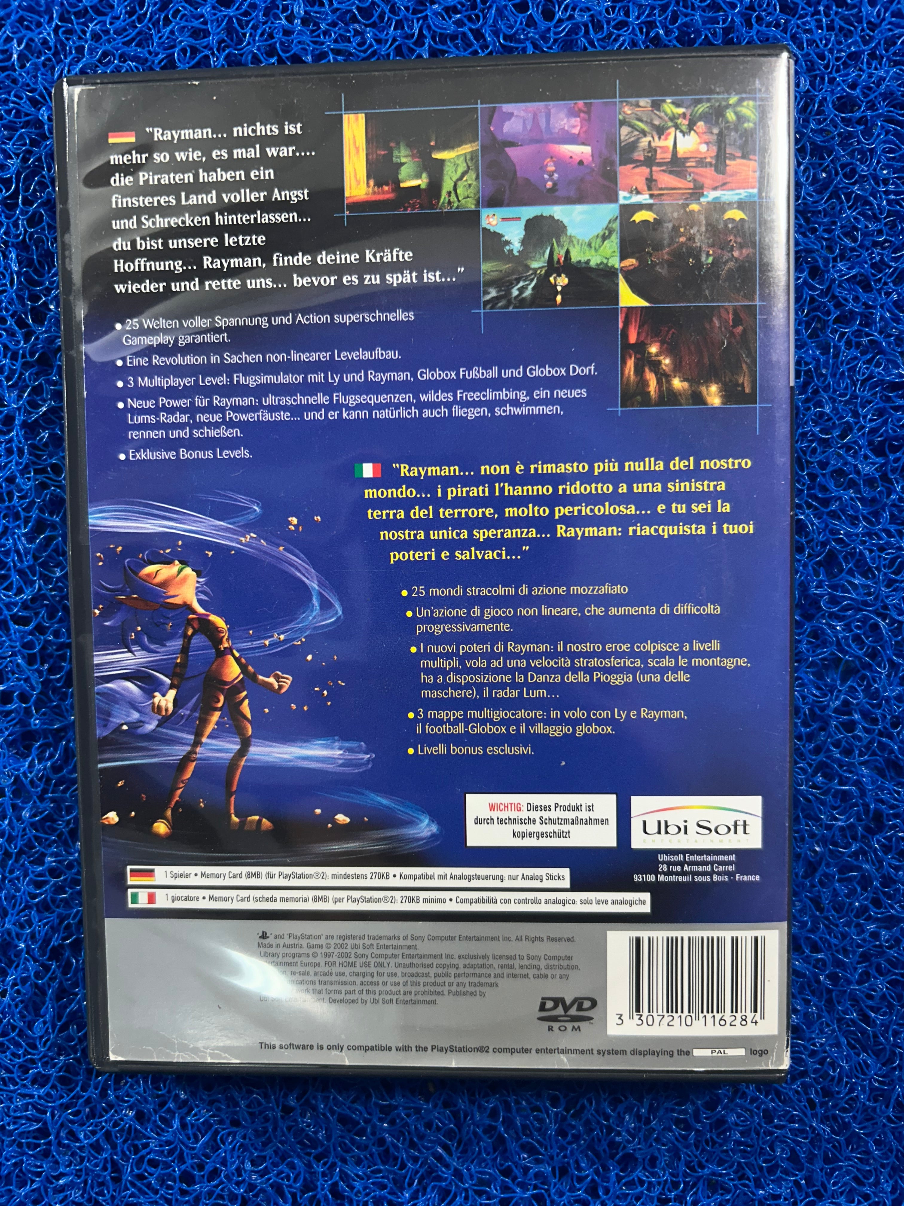 PS2 Rayman revolution (E)
