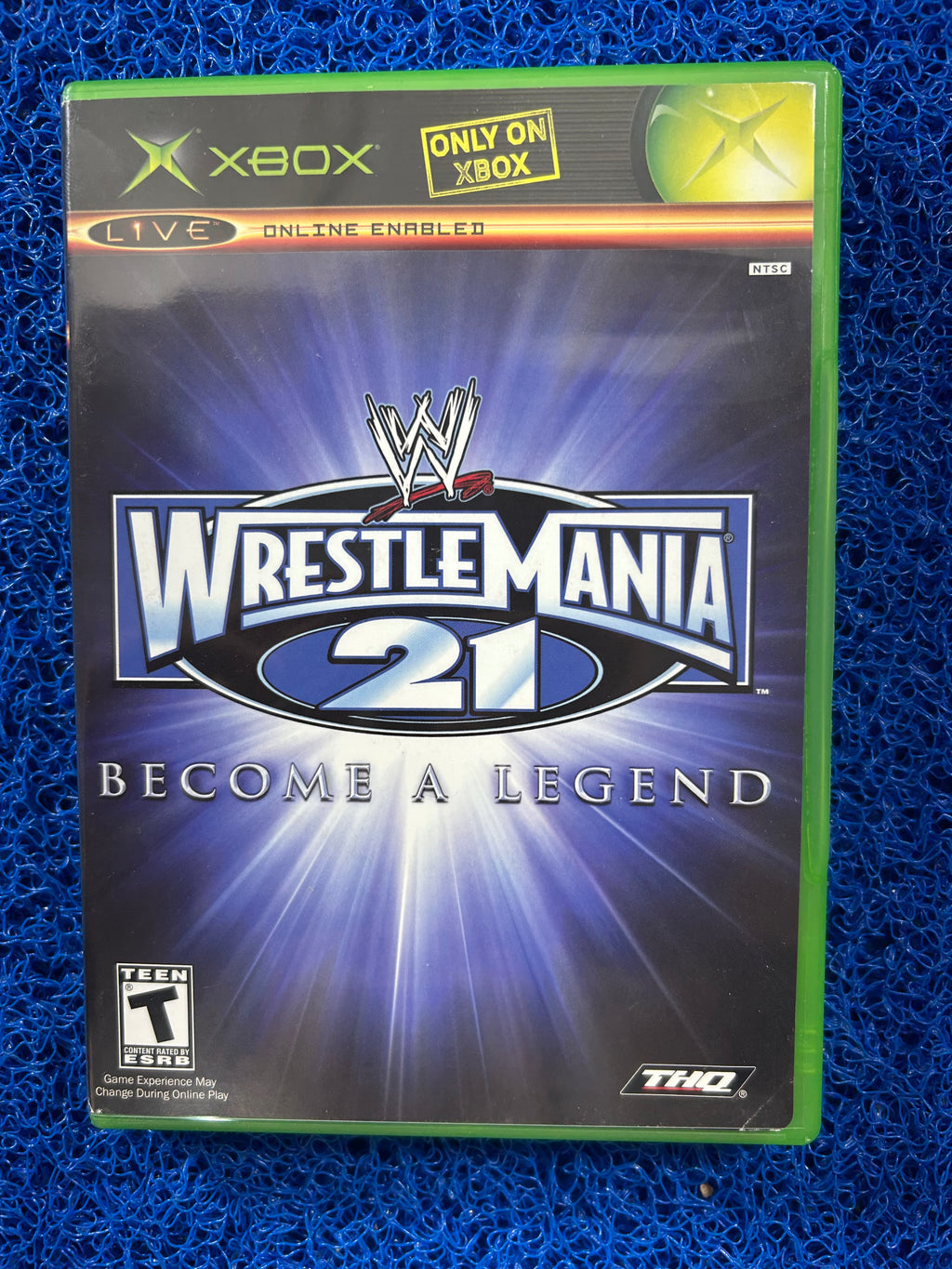 XBOX Wrestle mania 21 (A)