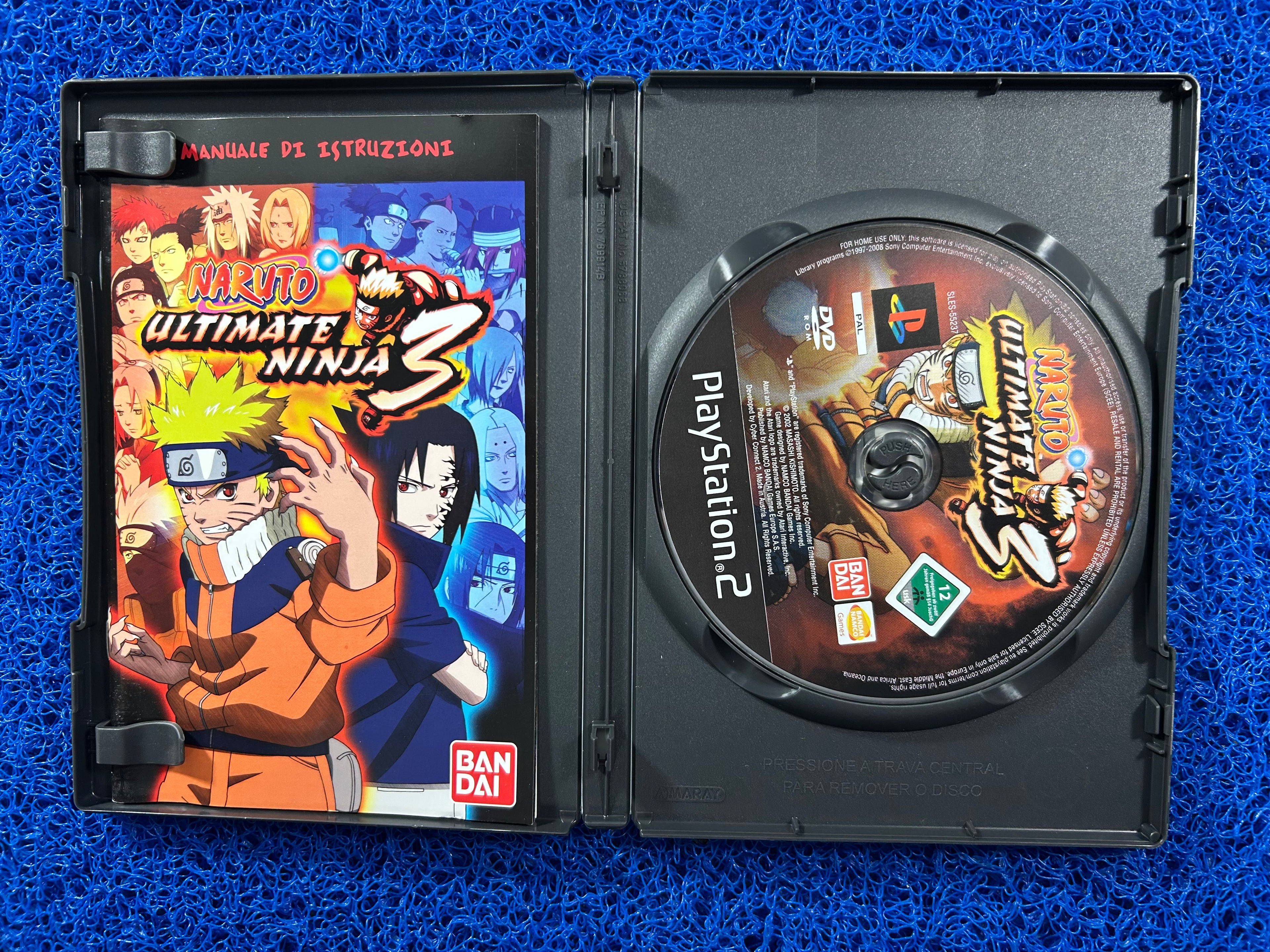 PS2 Naruto ultimate ninja 3 (E)