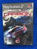 PS2 Need for speed carbon (E)