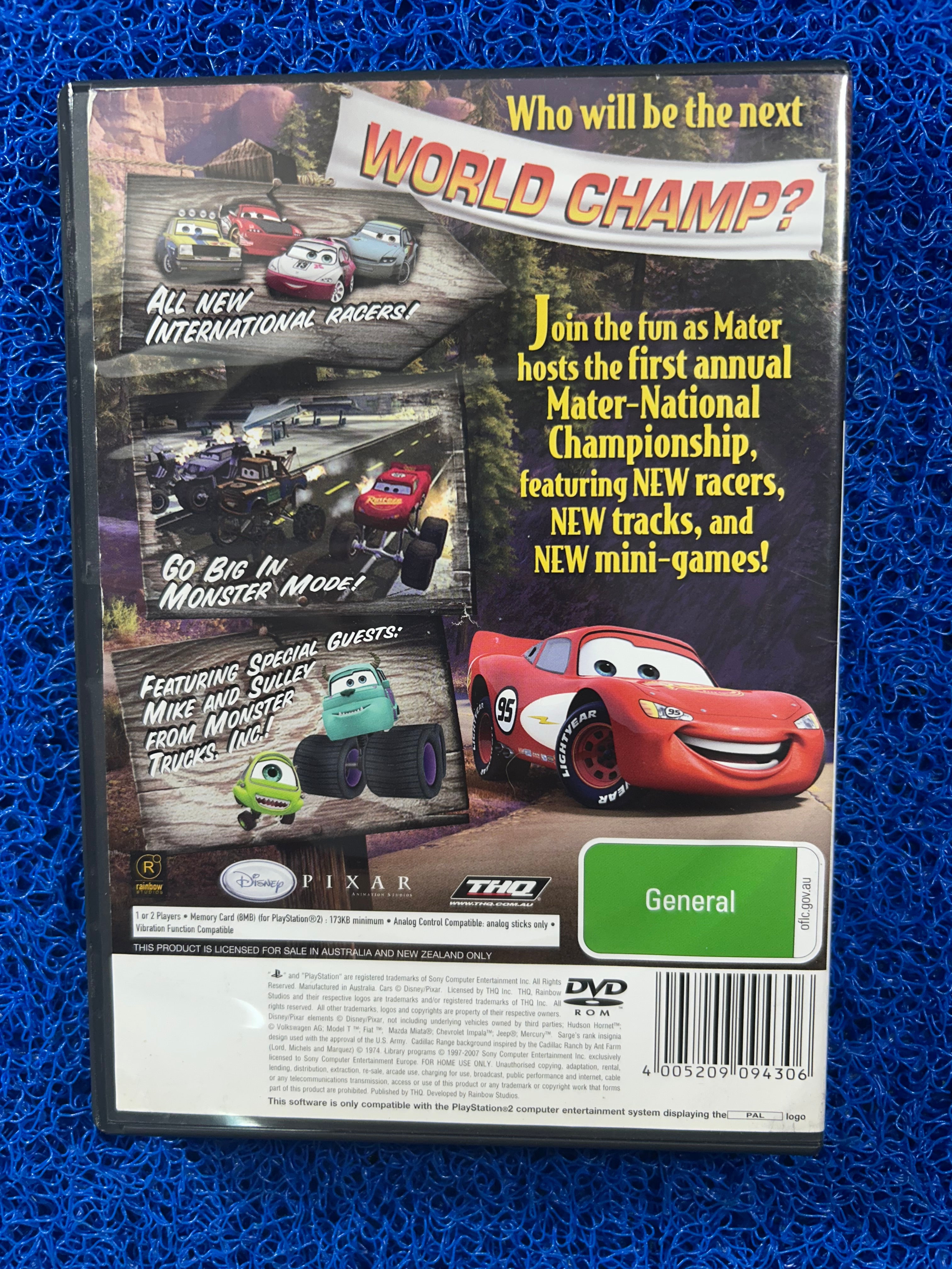 PS2 Cars mater national (E)