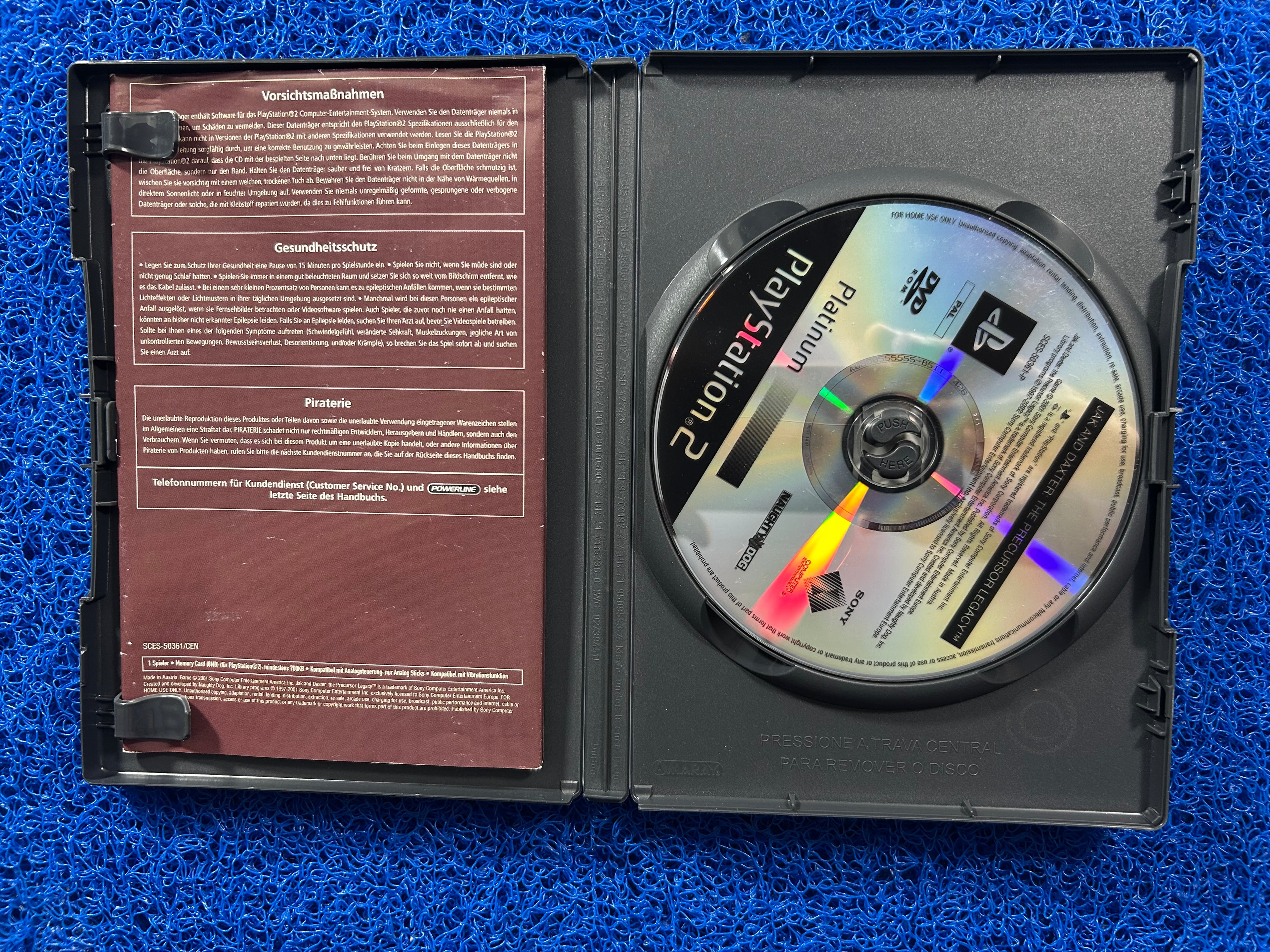 PS2 Jak and daxter (E)