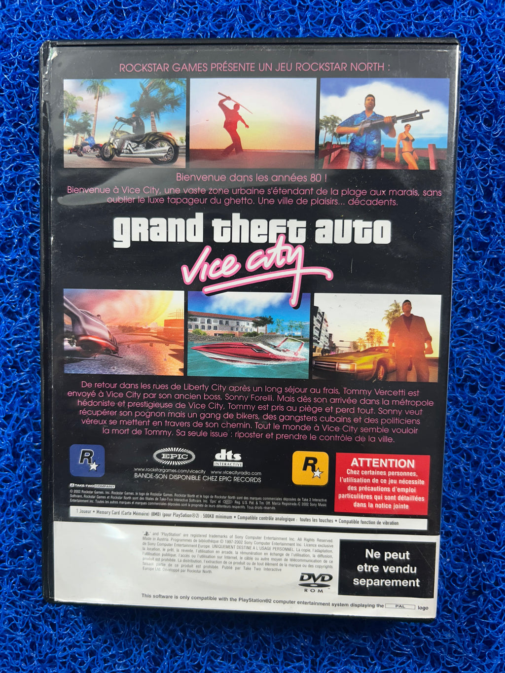 PS2 GTA Vice city (E)
