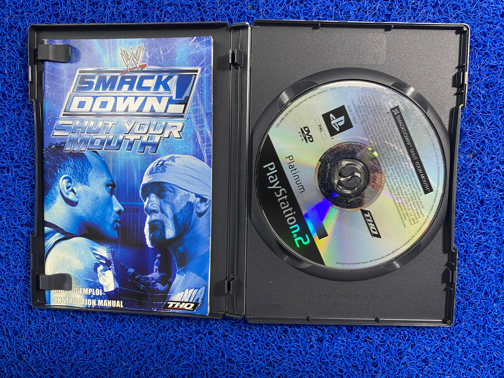 PS2# Smackdown shut your mouth (E)