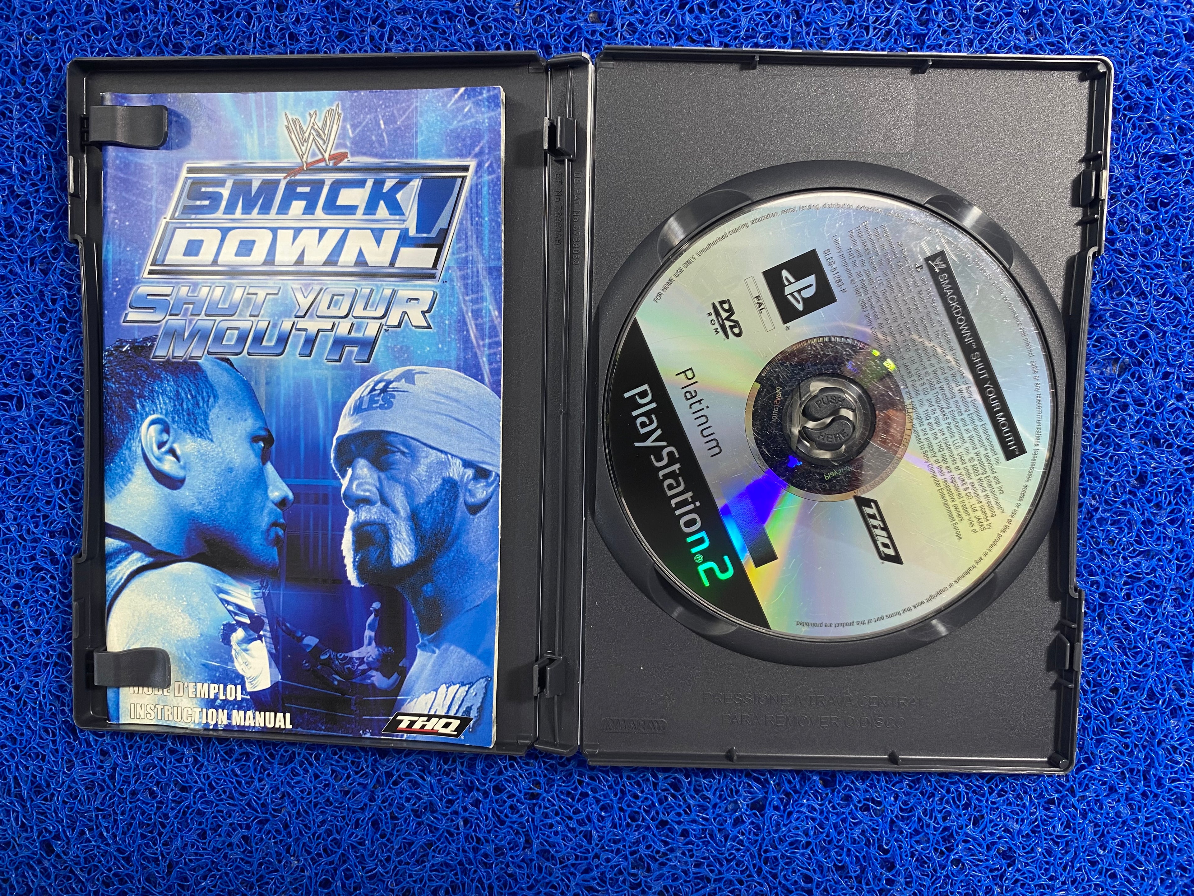 PS2# Smackdown shut your mouth (E)