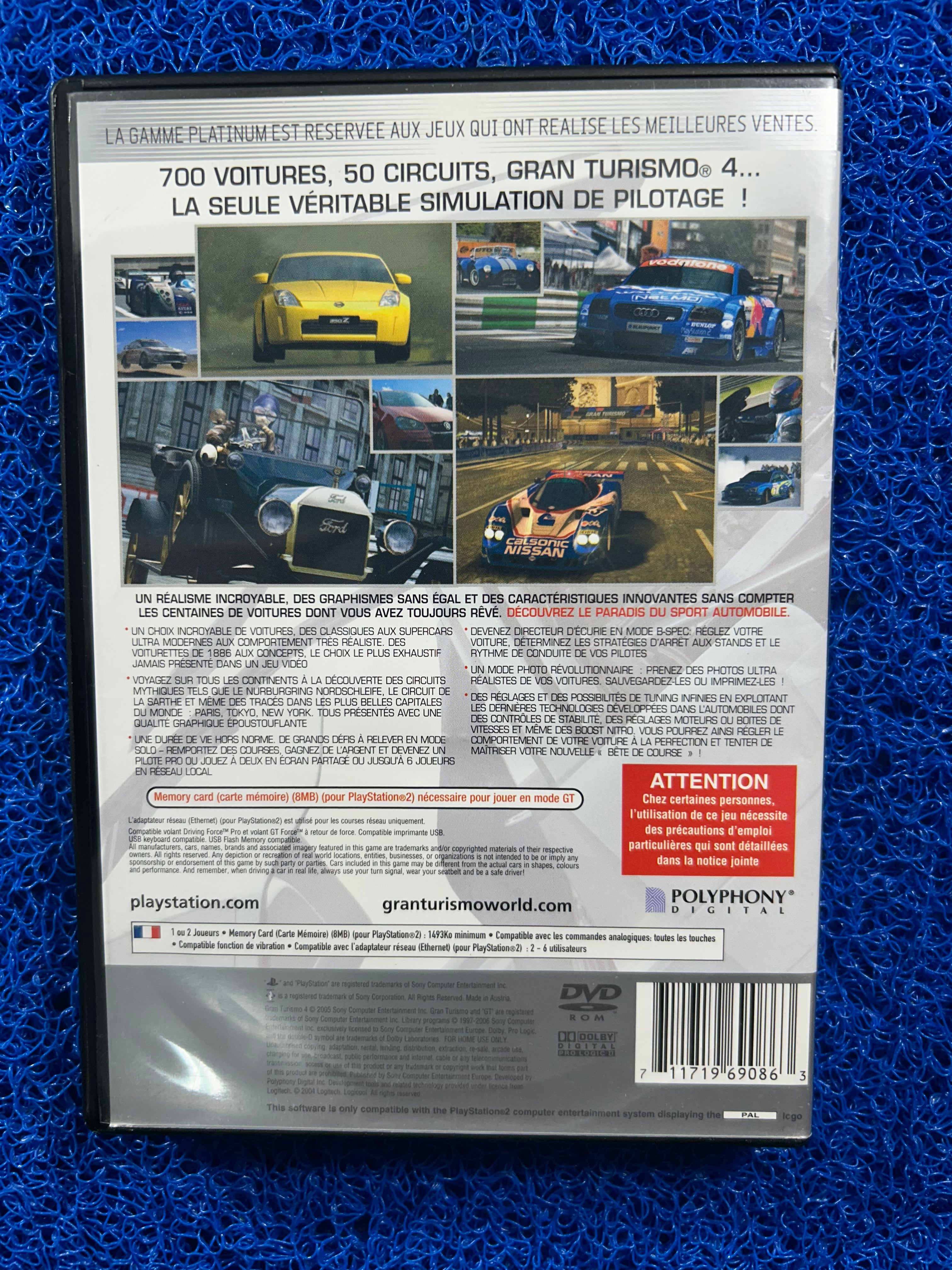 PS2 Gran turismo 4 (E)