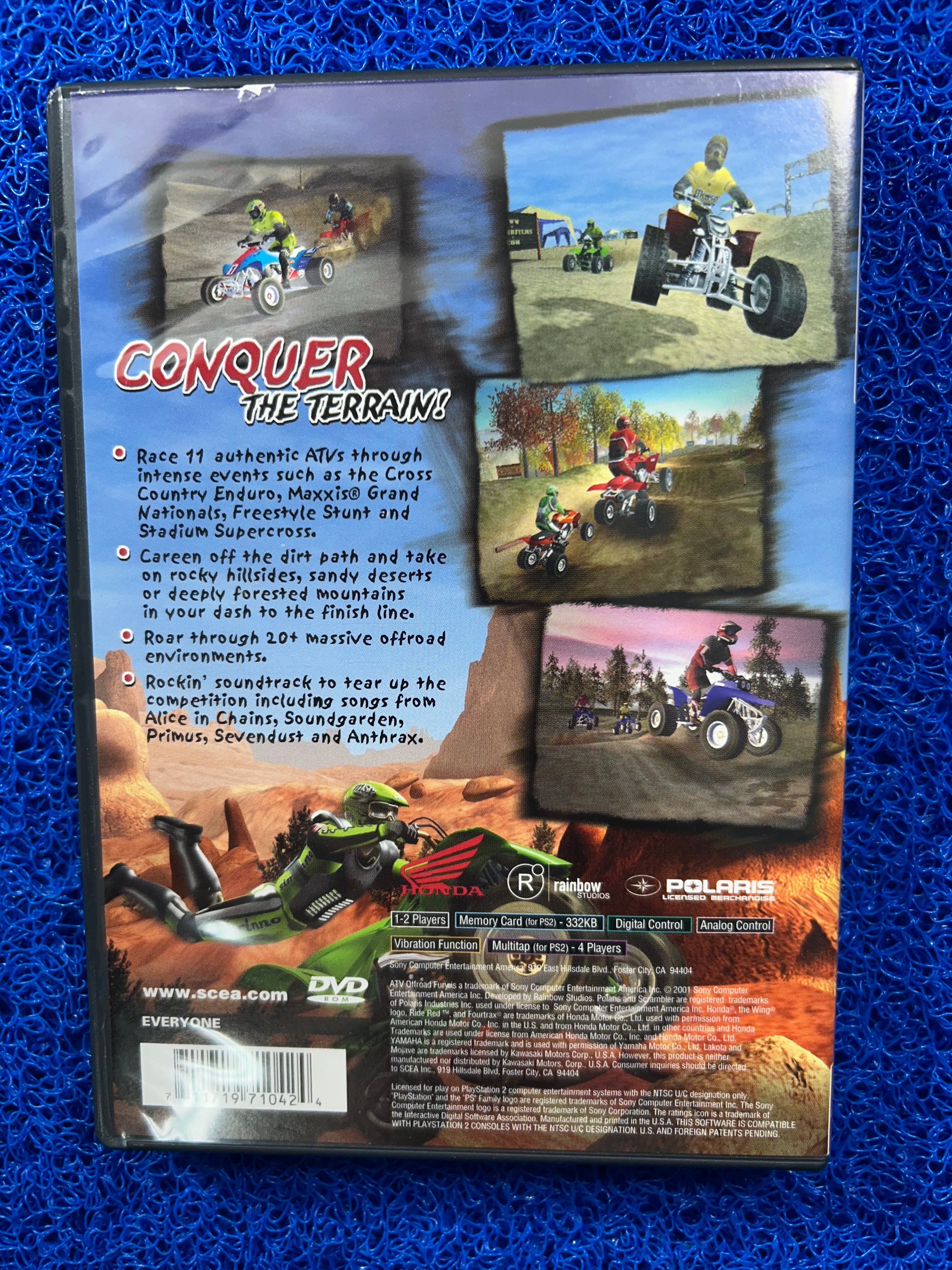 PS2 ATV Offroad fury (A)