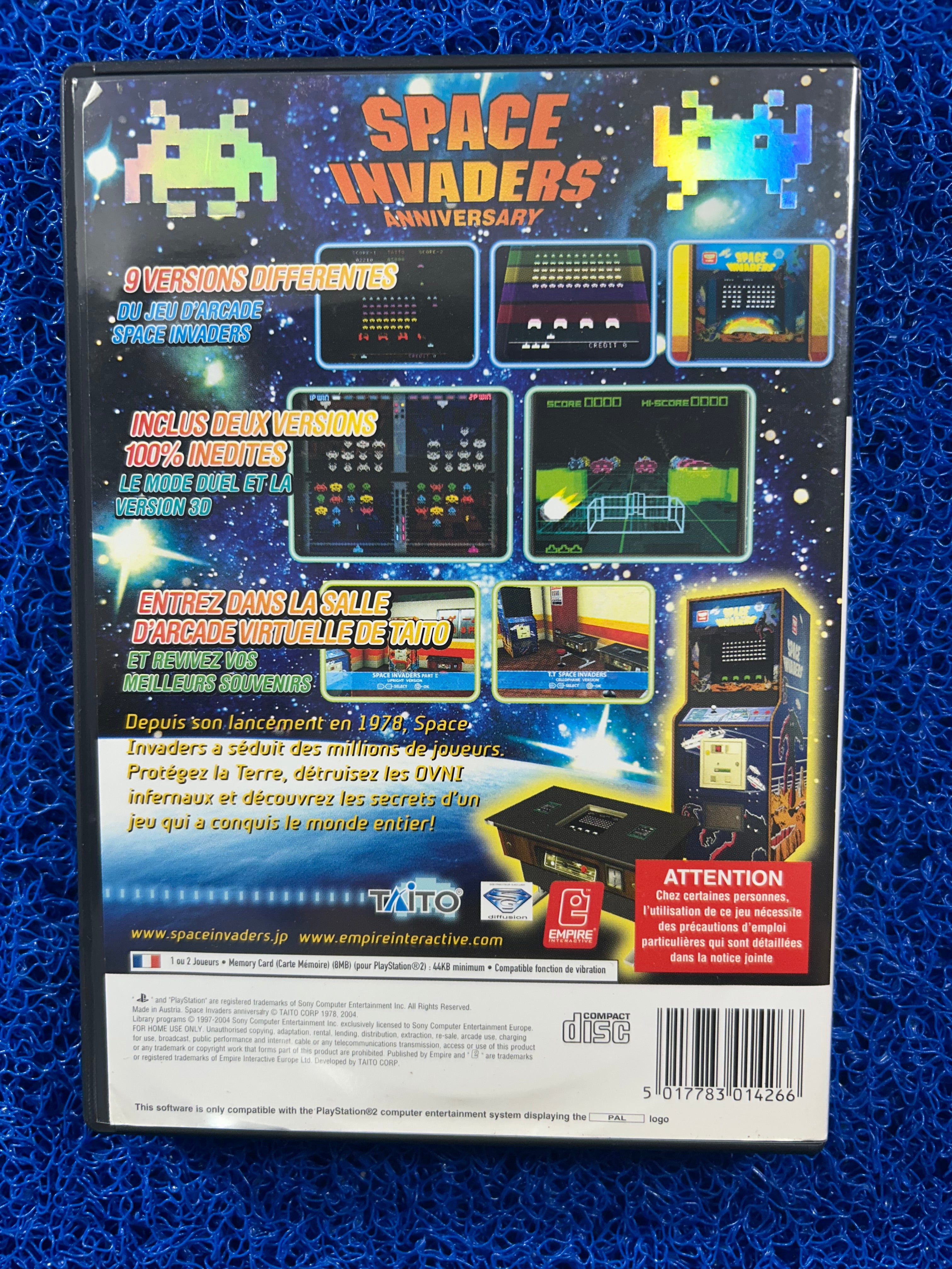 PS2 Space invaders (E)