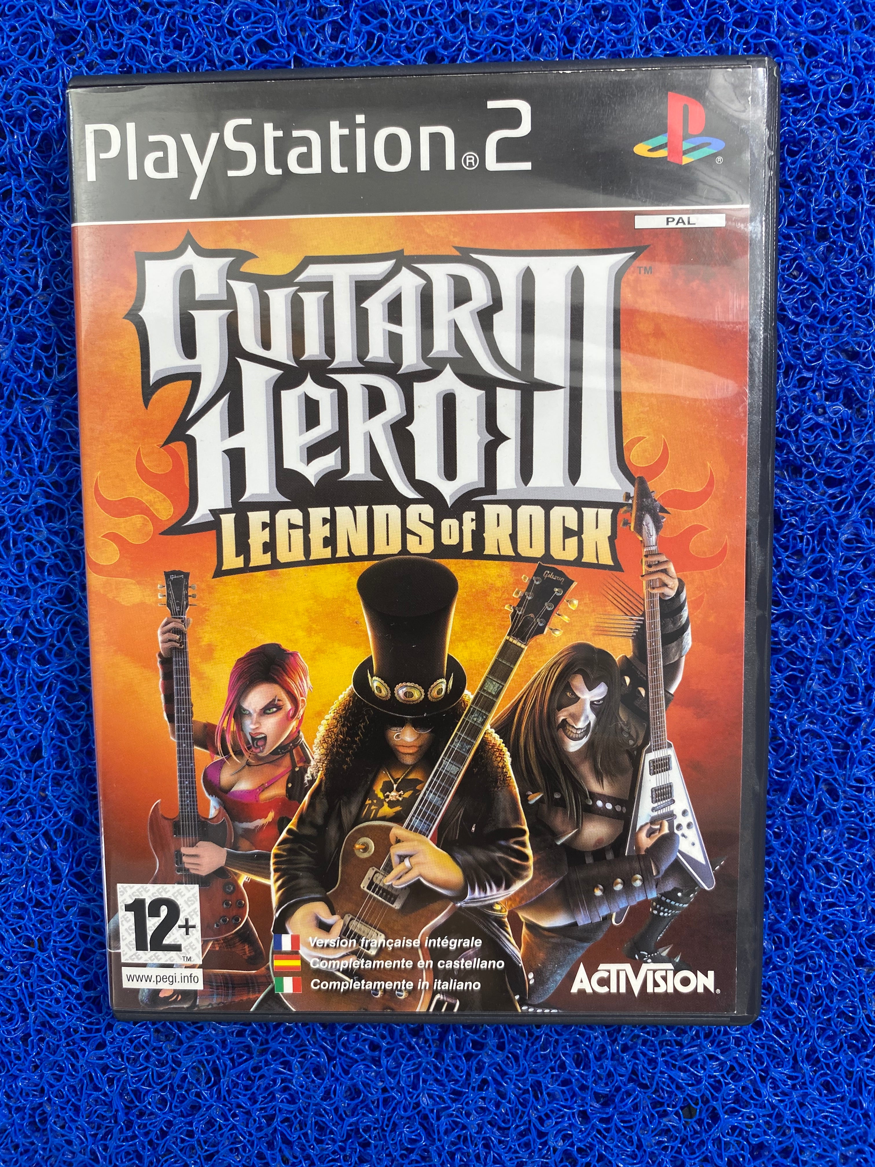 PS2# Guitar hero III the legends of rock (E)