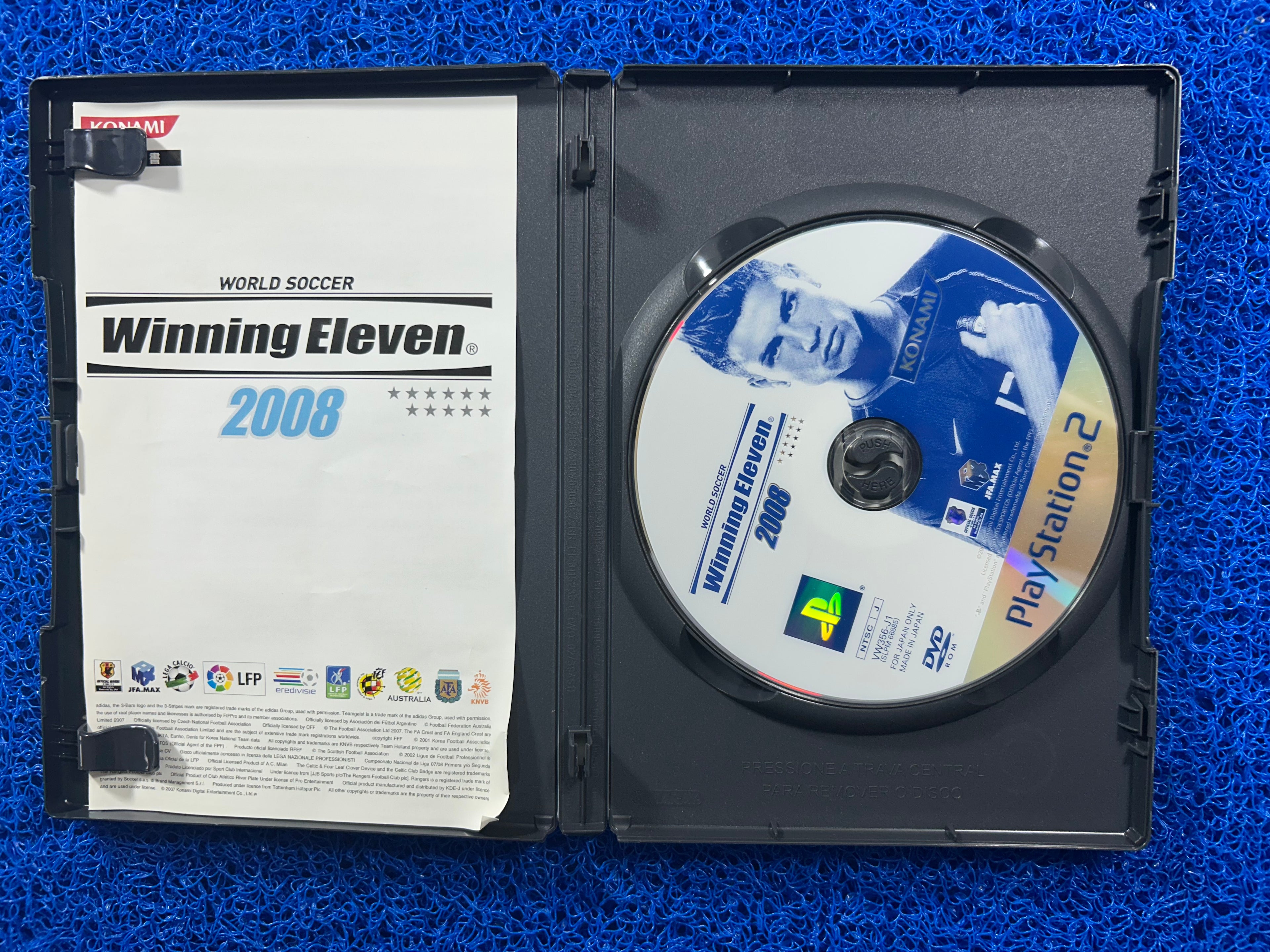 PS2 Winning eleven 2008 (J)