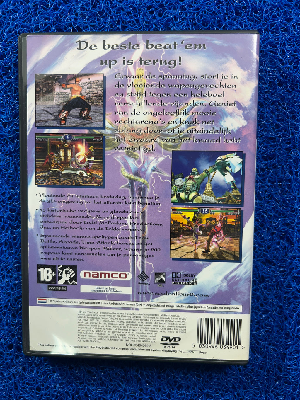 PS2 Soulcalibur II (E)